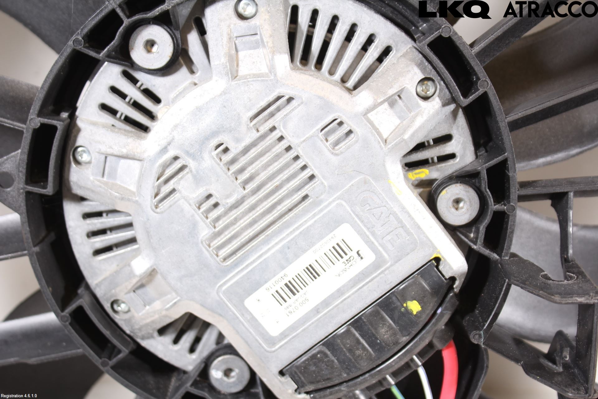 Jaguar XF 08-15 Kylfläkt El