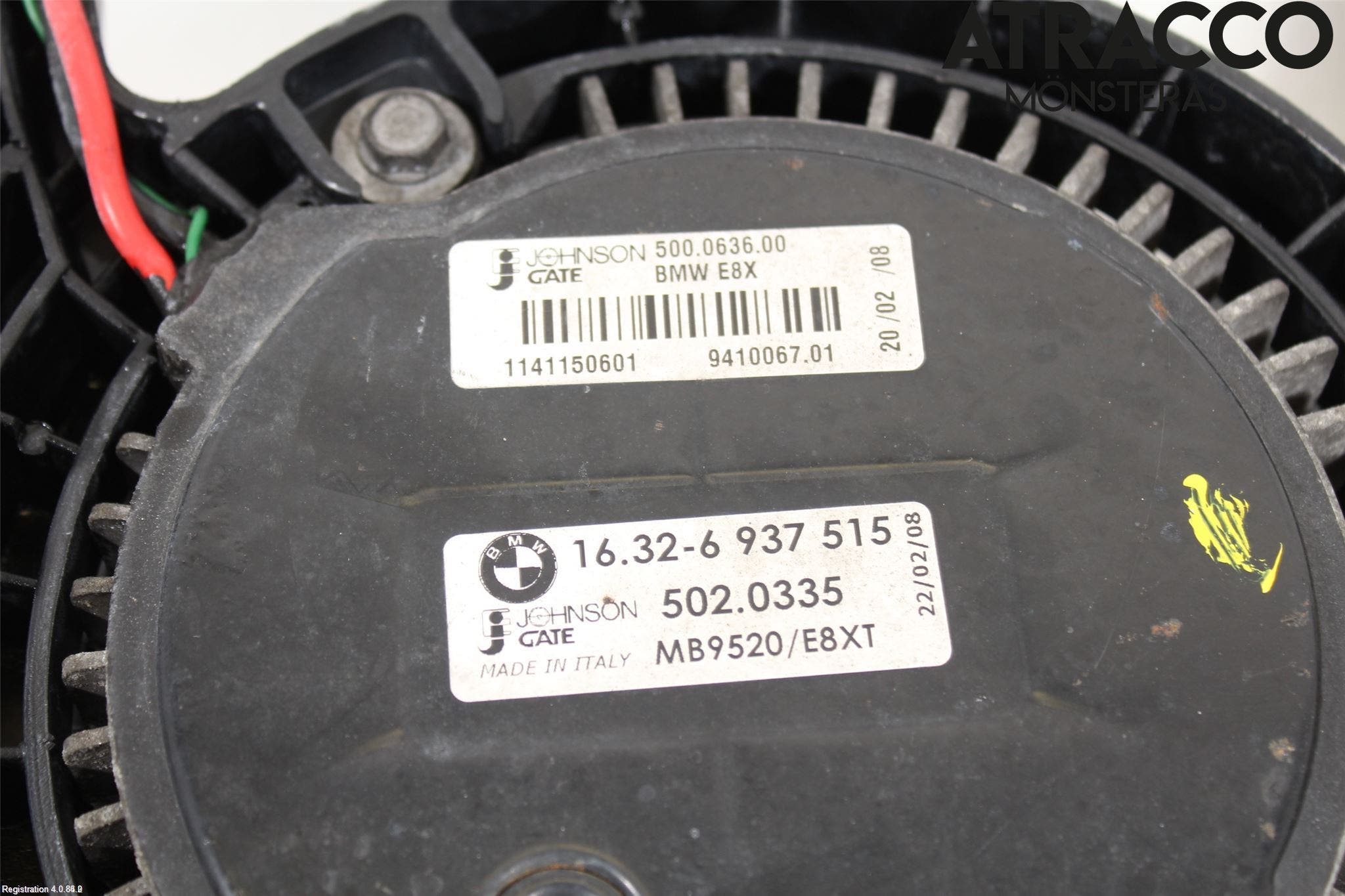 BMW 3 E90/91 SED/TOU 05-12 Kylfläkt El