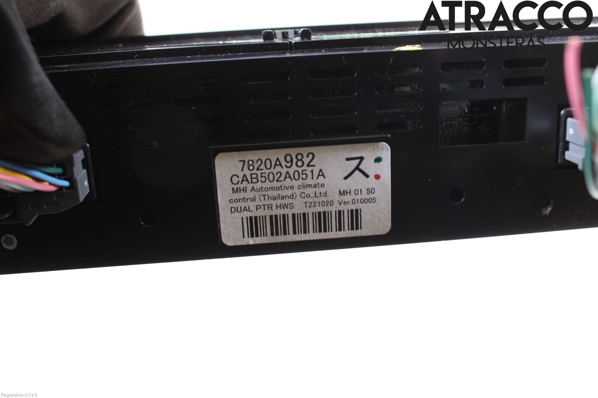 Mitsubishi ECLIPS CROSS Ac Styrenhet Ac Manöveren