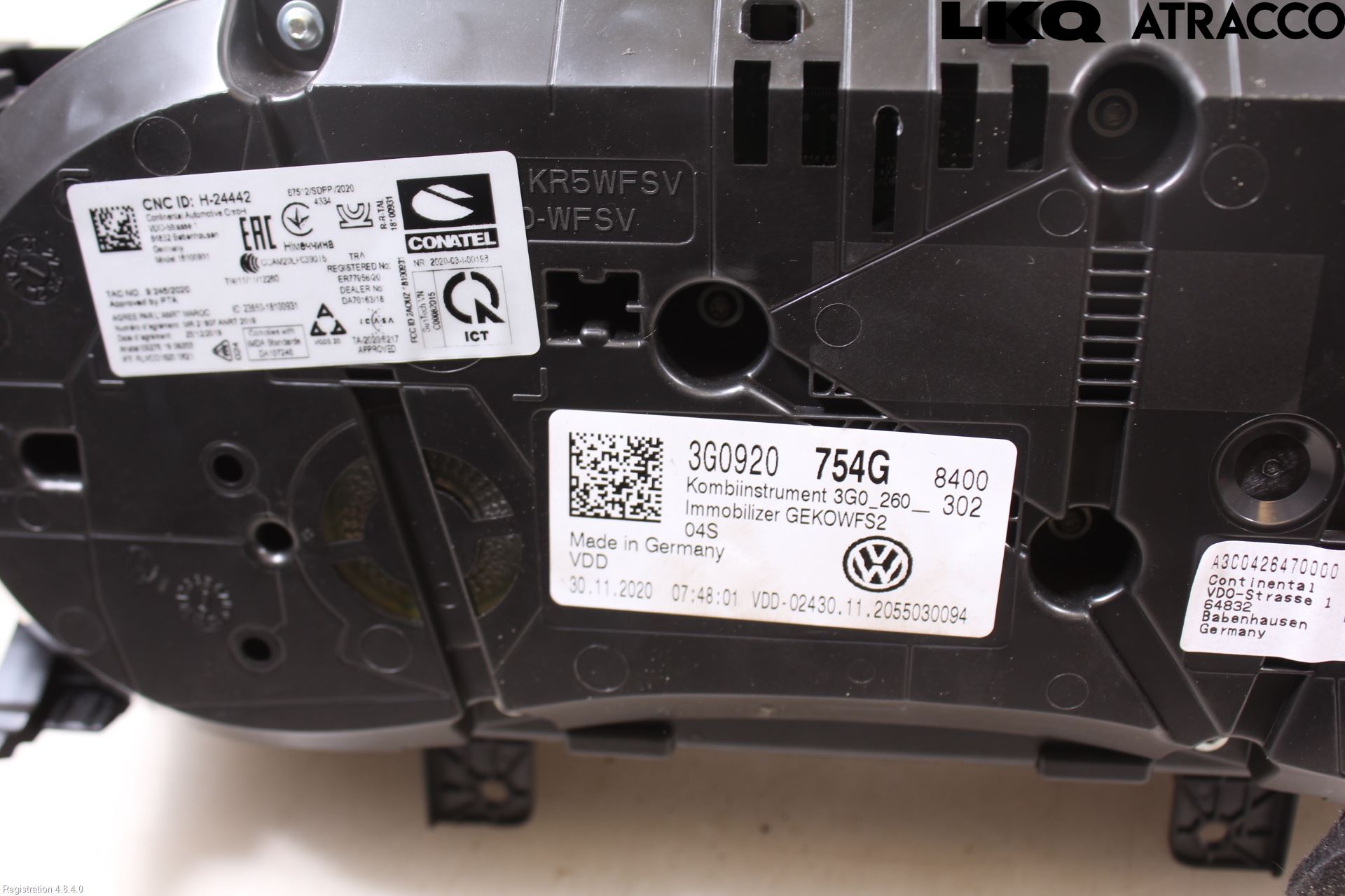 Volkswagen VW PASSAT 20-24 Instrument Komb