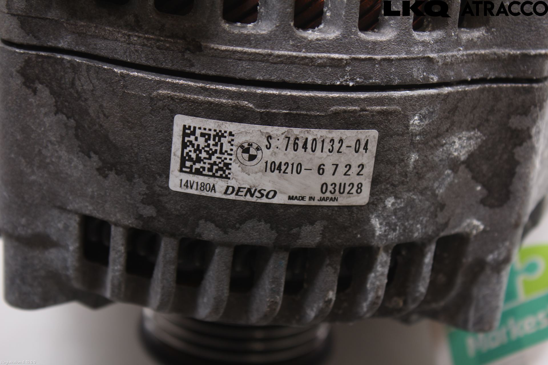 BMW 3 GT F34 13-19 Generator