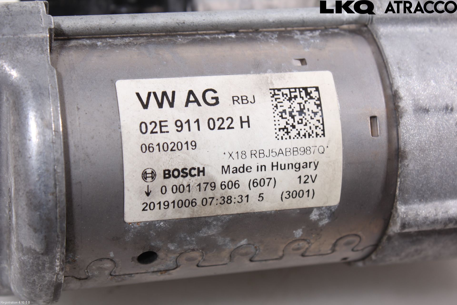 Audi Q3 F3 19- Startmotor