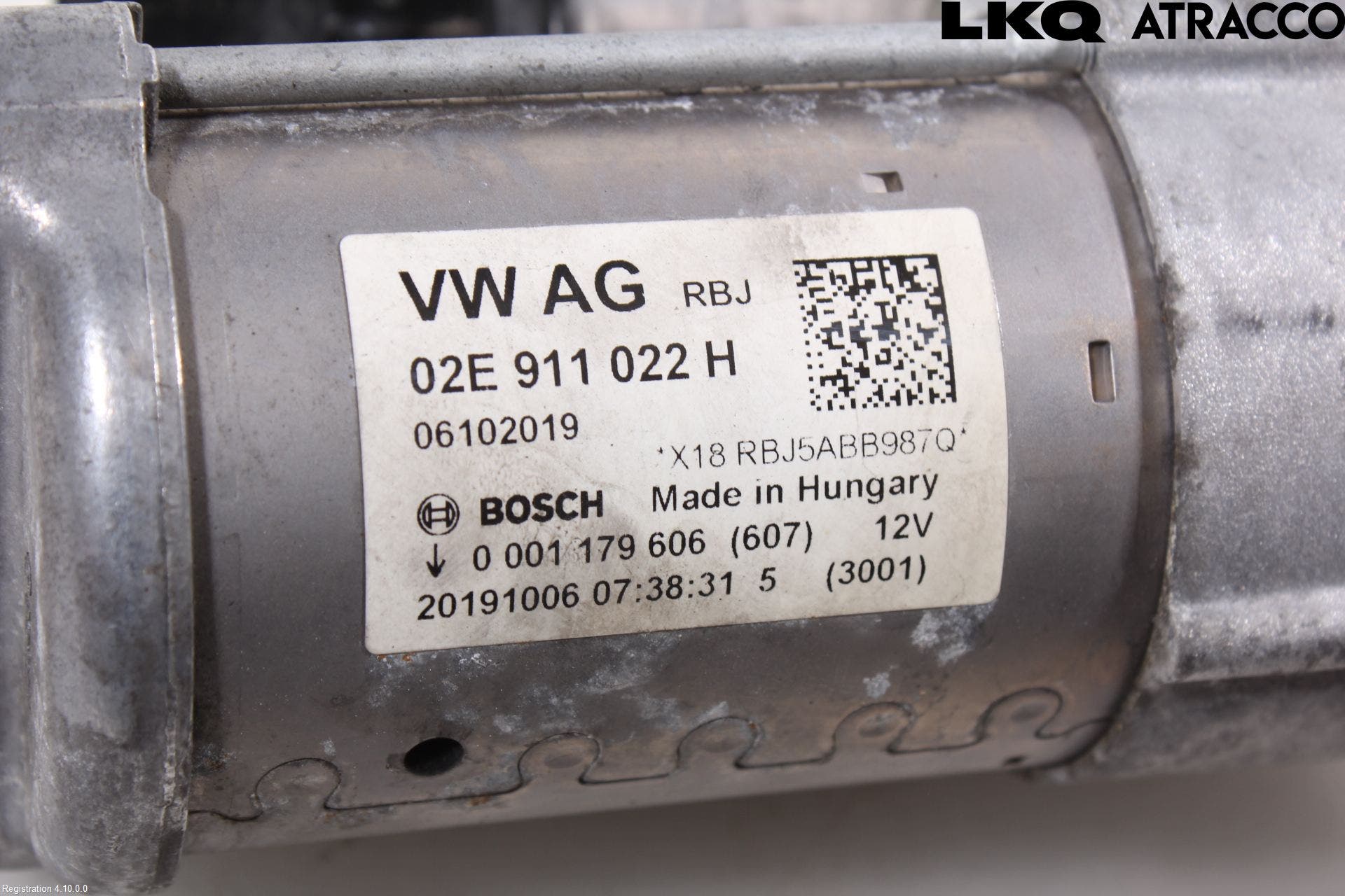 Audi Q3 F3 19- Startmotor