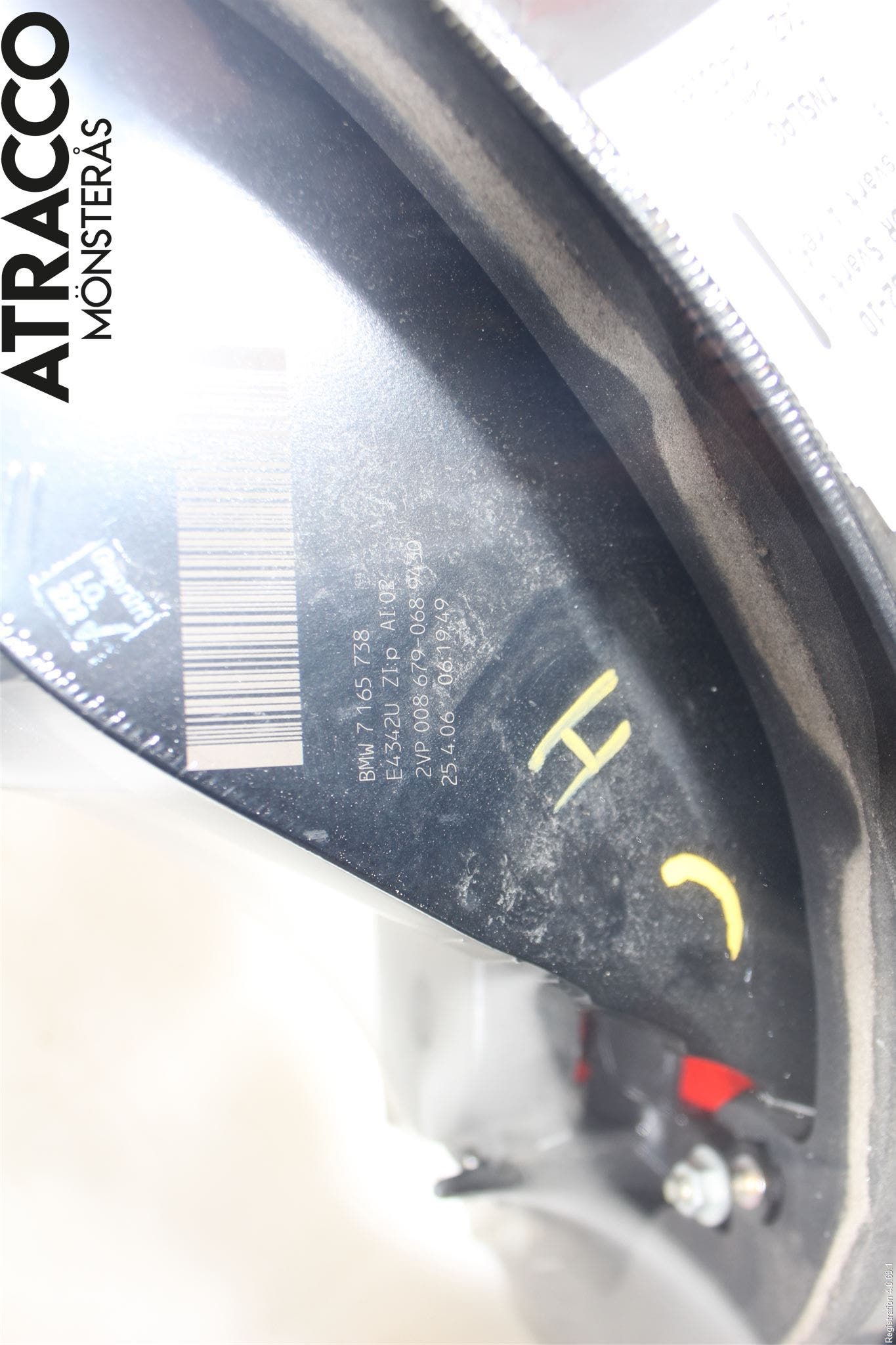 BMW 5 E60/61 Sed/Tou 02-10 Bakljus Höger