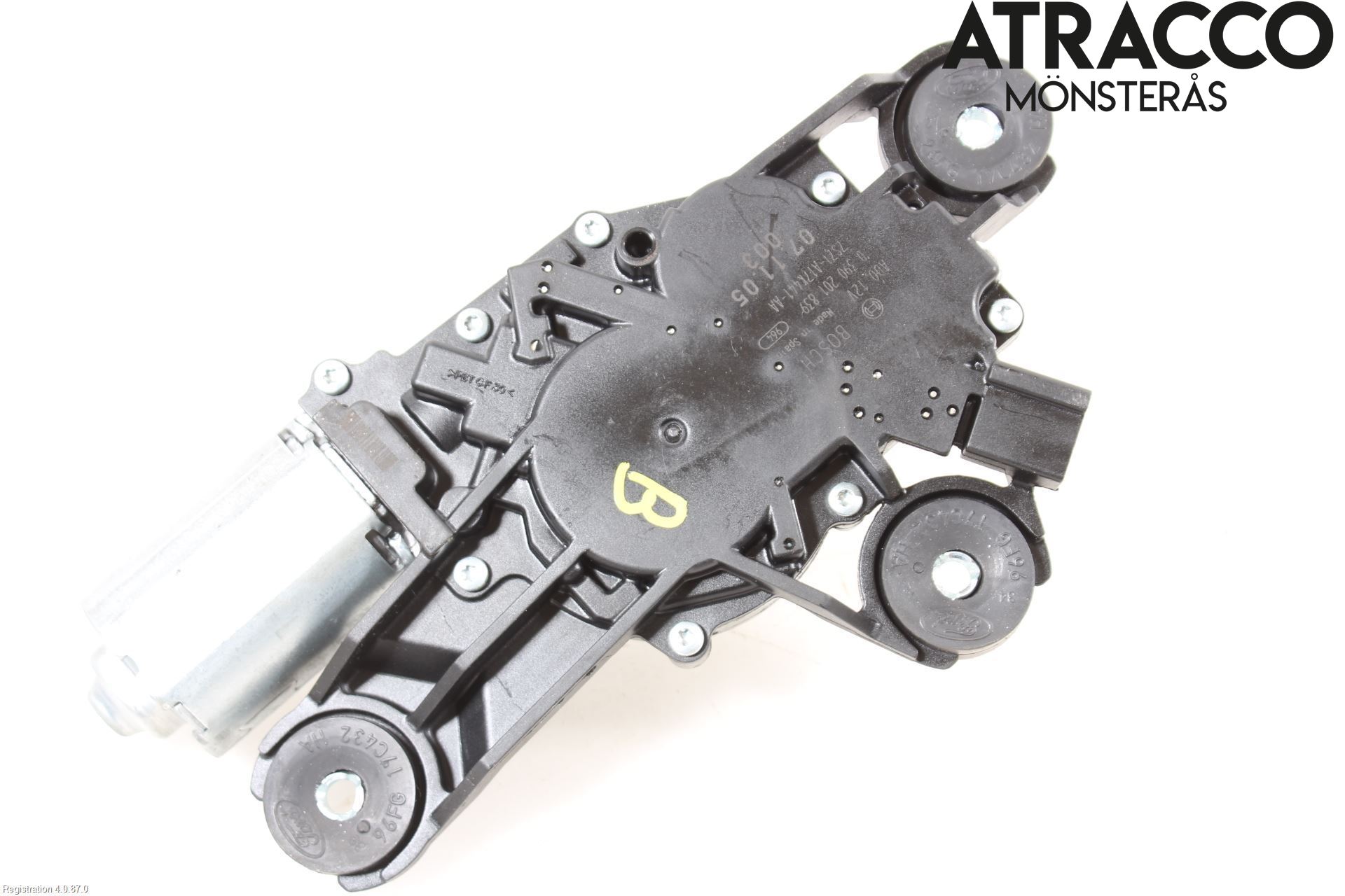 Ford MONDEO 07-15 Torkarmotor Baklucka