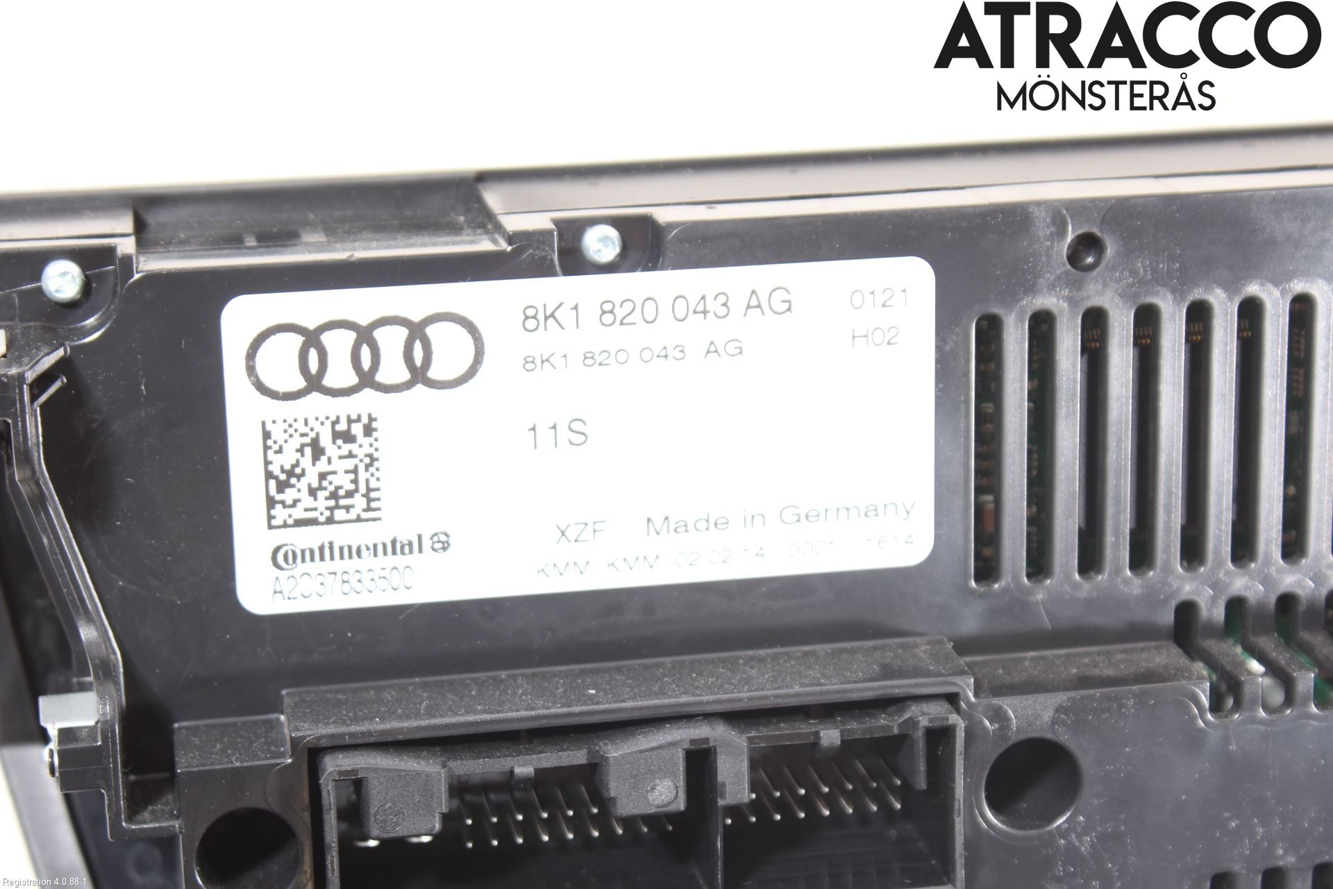 Audi Q5 09-16 Ac Styrenhet Ac Manöveren