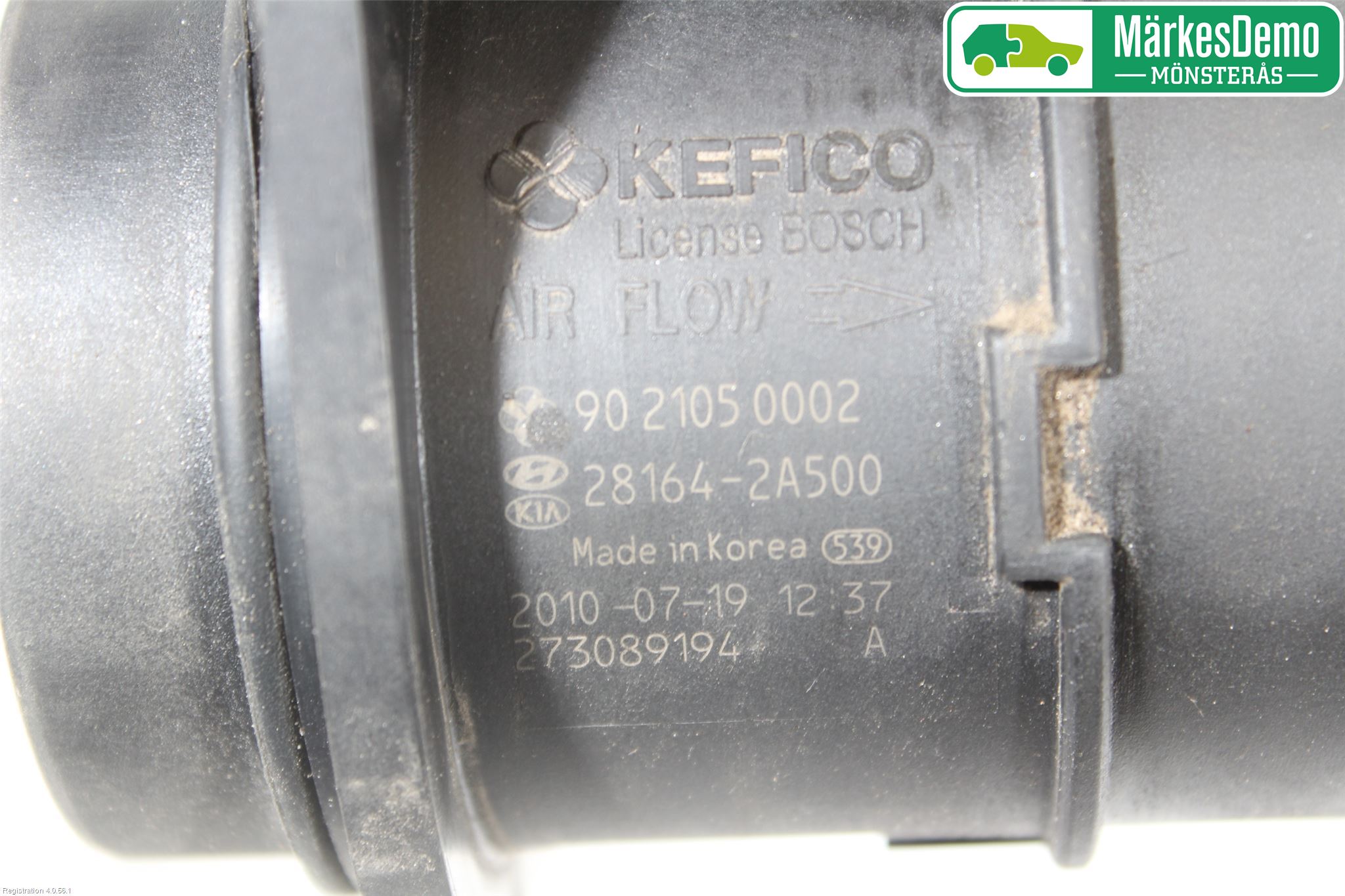 Kia CEED 06-12 Injluftmassamätare