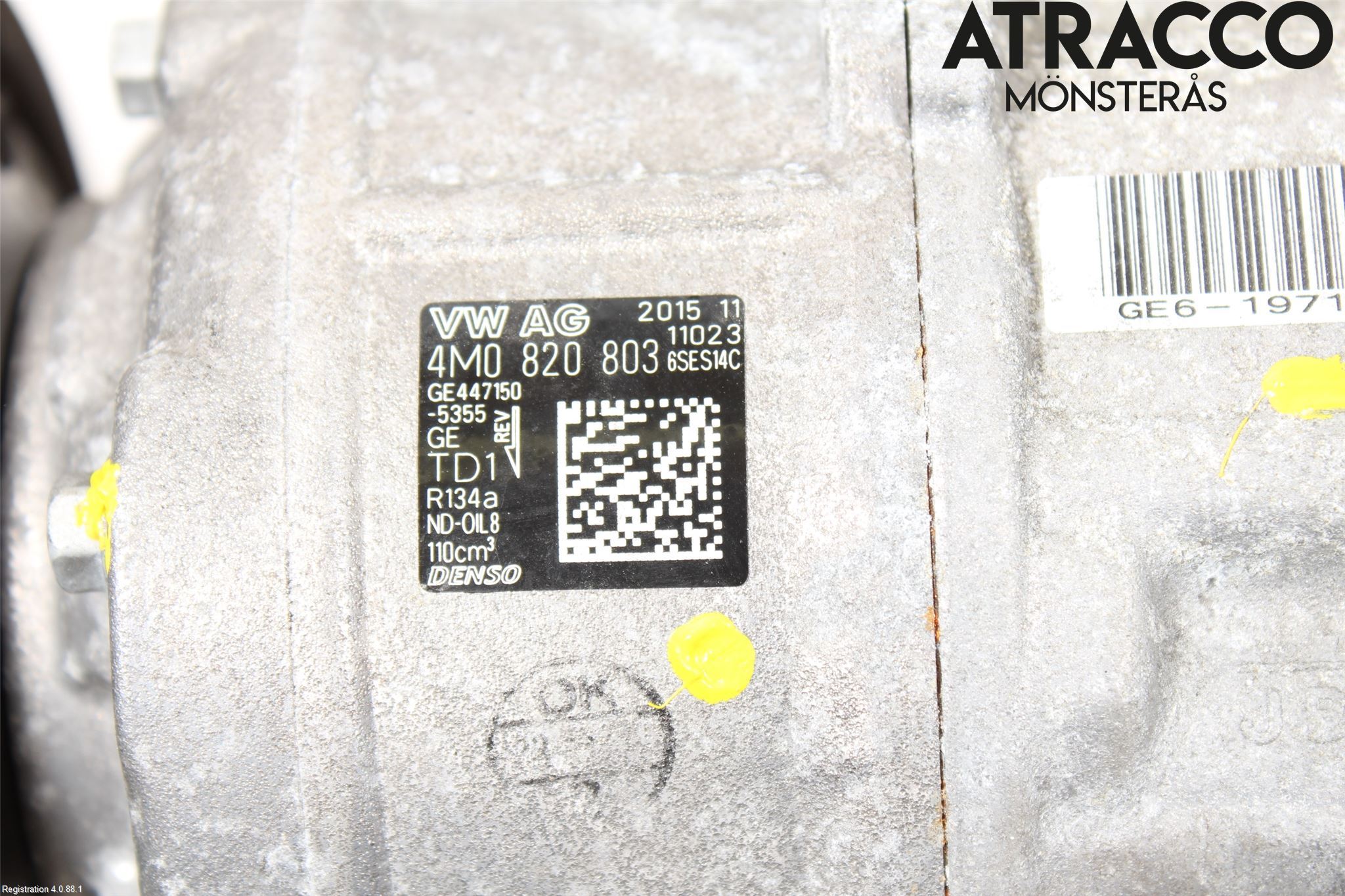 Audi A4/S4 B9 16-19 Ac Kompressor