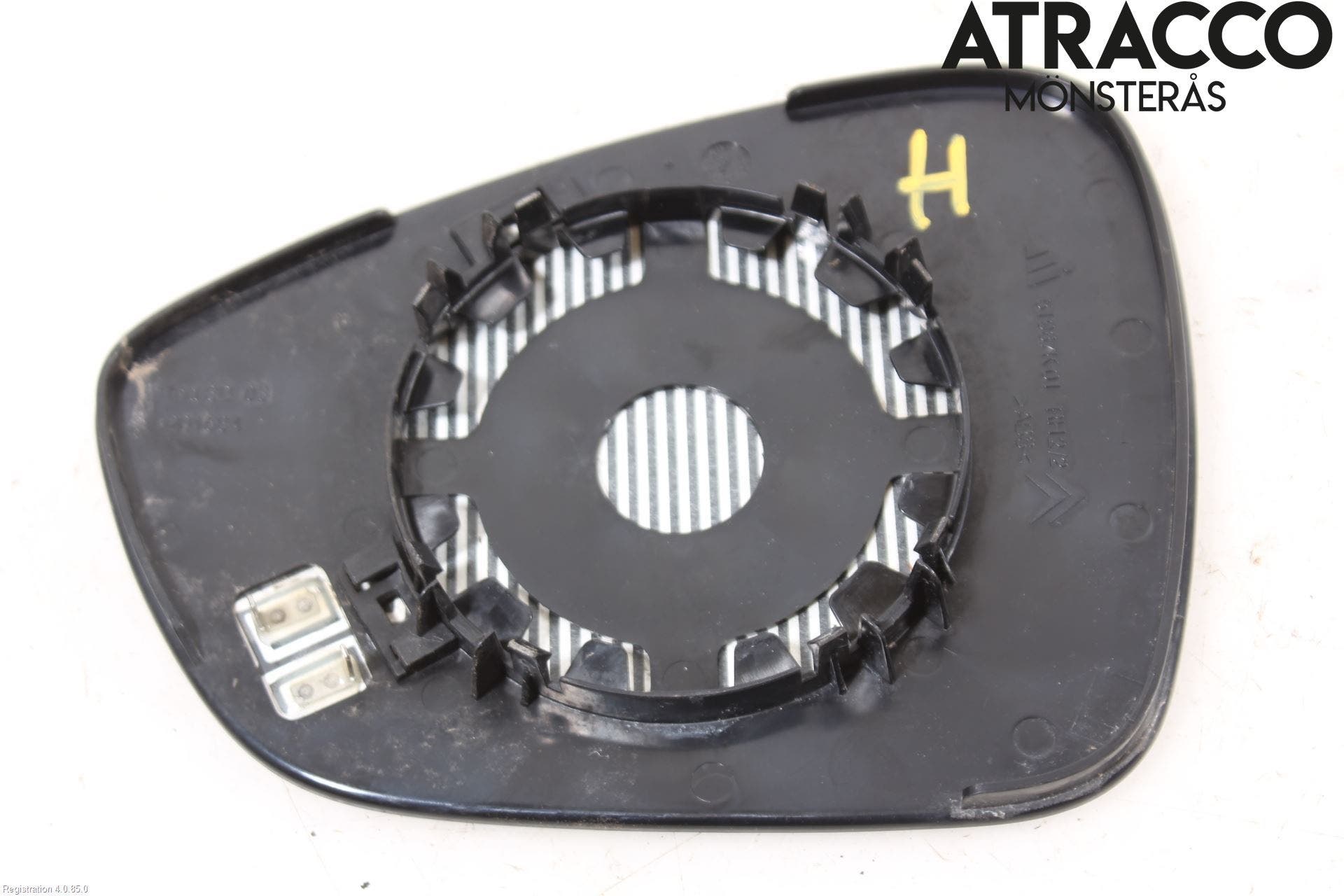 Citroen C4 PICASSO 14-18 Spegelglas Hö