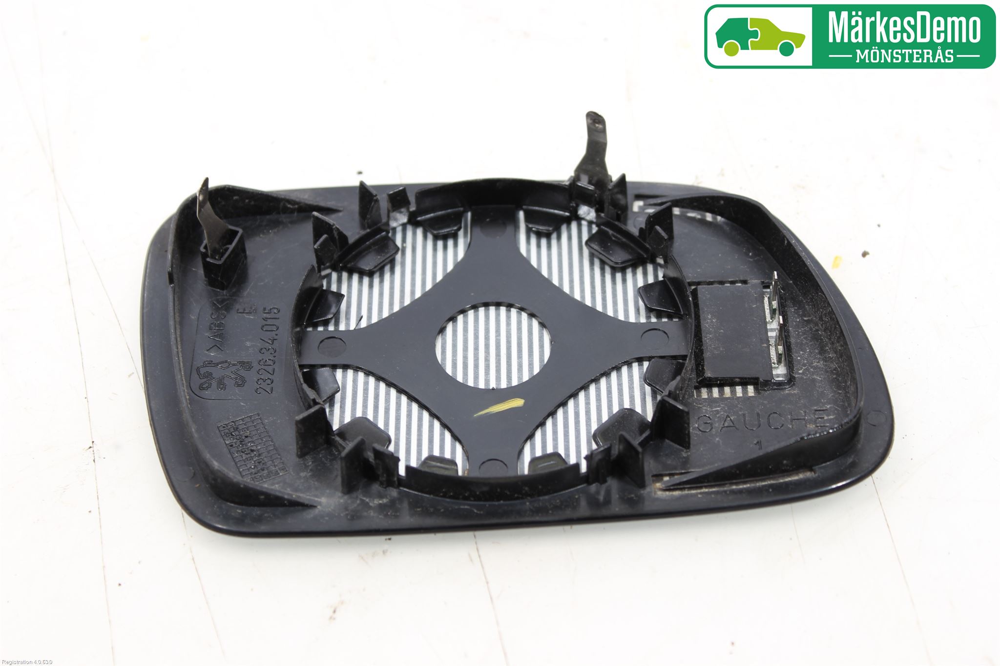 Peugeot 407 Spegelglas Vä