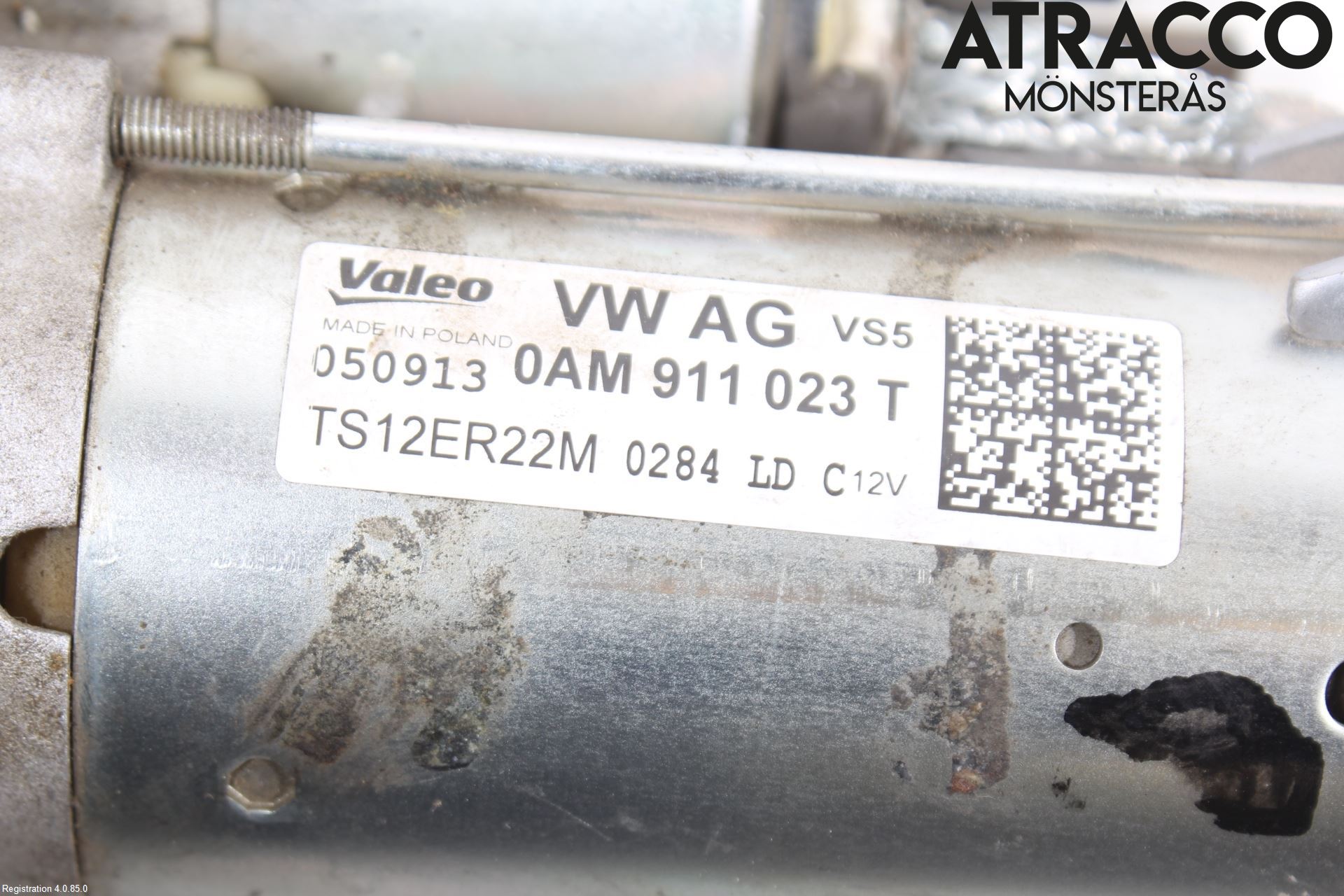 Volkswagen VW TOURAN 10-15 Startmotor