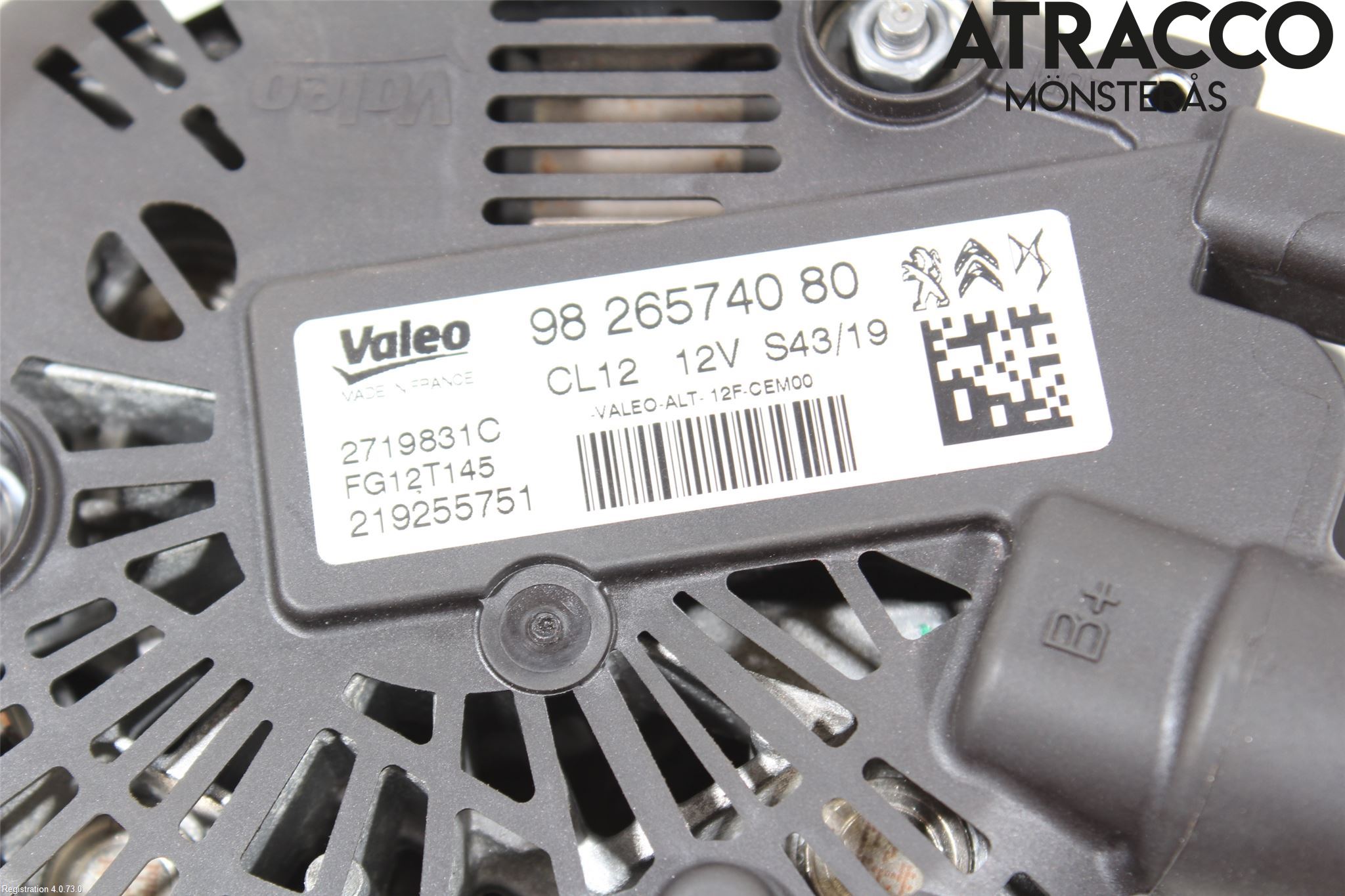 Citroen COTROEN C3 17-24 Generator