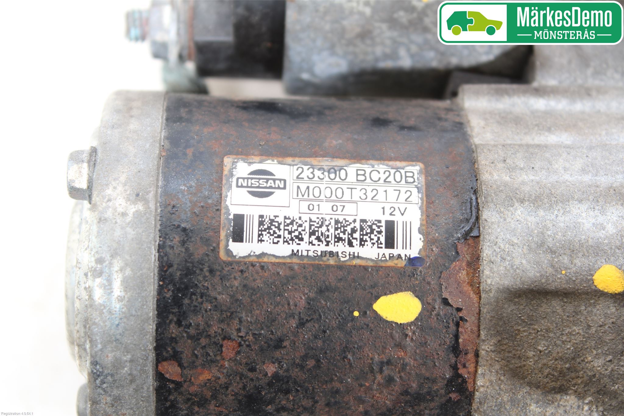 Nissan QASHQAI 10-14 Startmotor