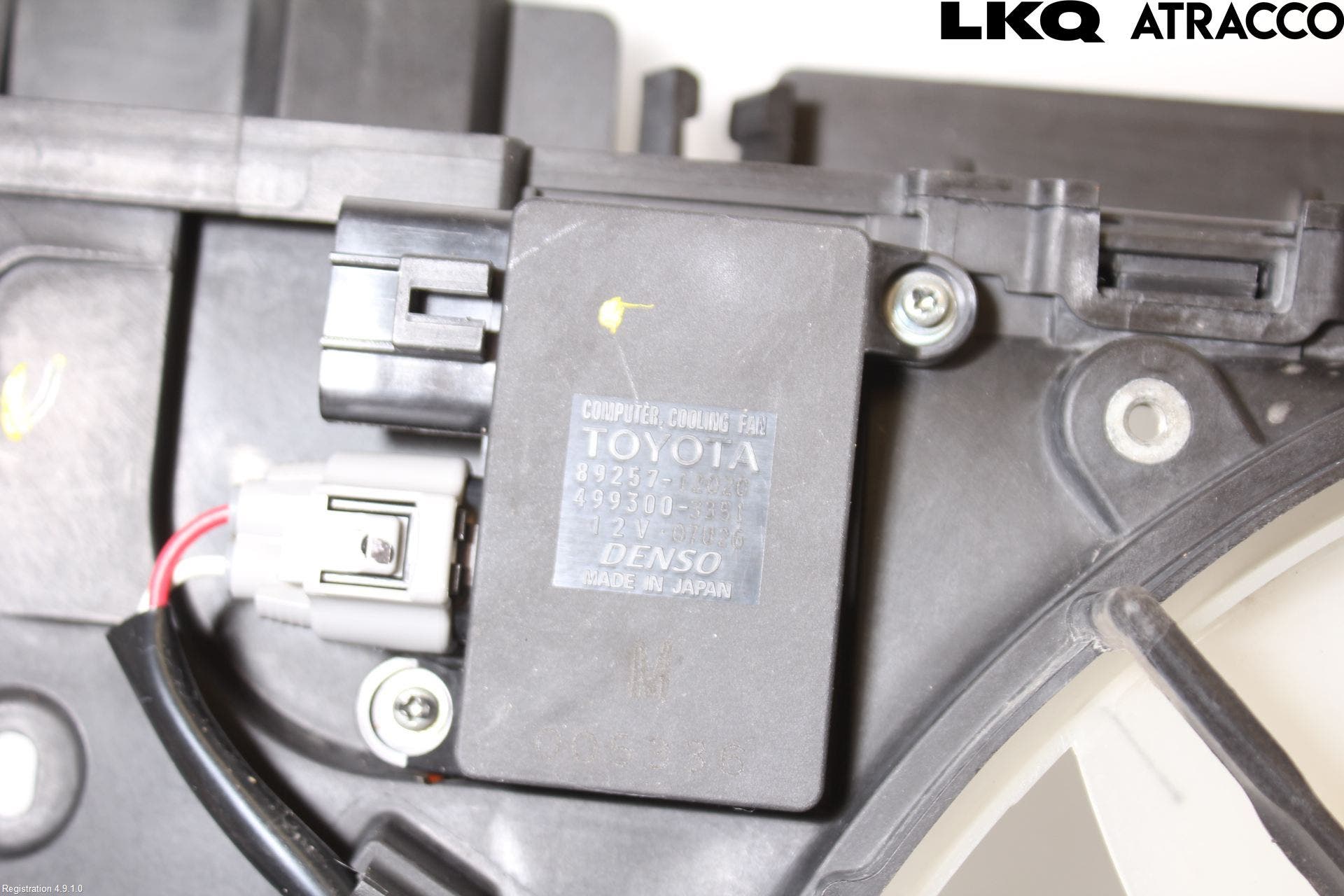 Toyota AVENSIS 16-18 Kylfläkt El