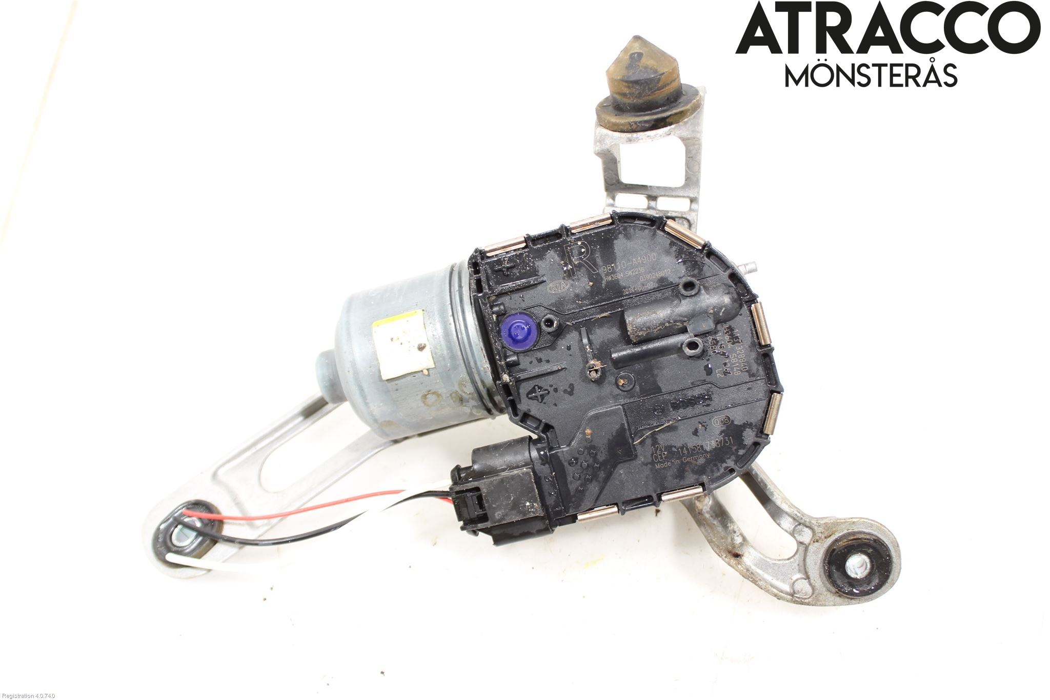 Kia CARENS III 13-19 Torkarmotor Vindruta