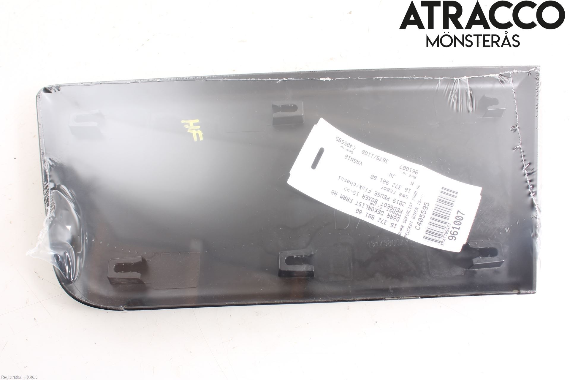 Peugeot BOXER/E-BOXER 15- Dörr Dekorlist Fram Hö