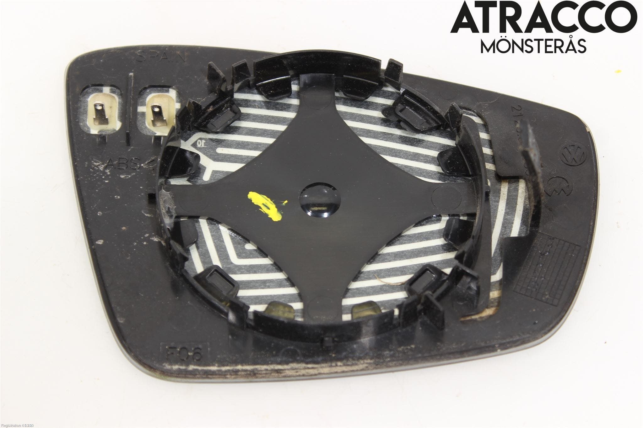 Volkswagen VW POLO 10-17 Spegelglas Vä