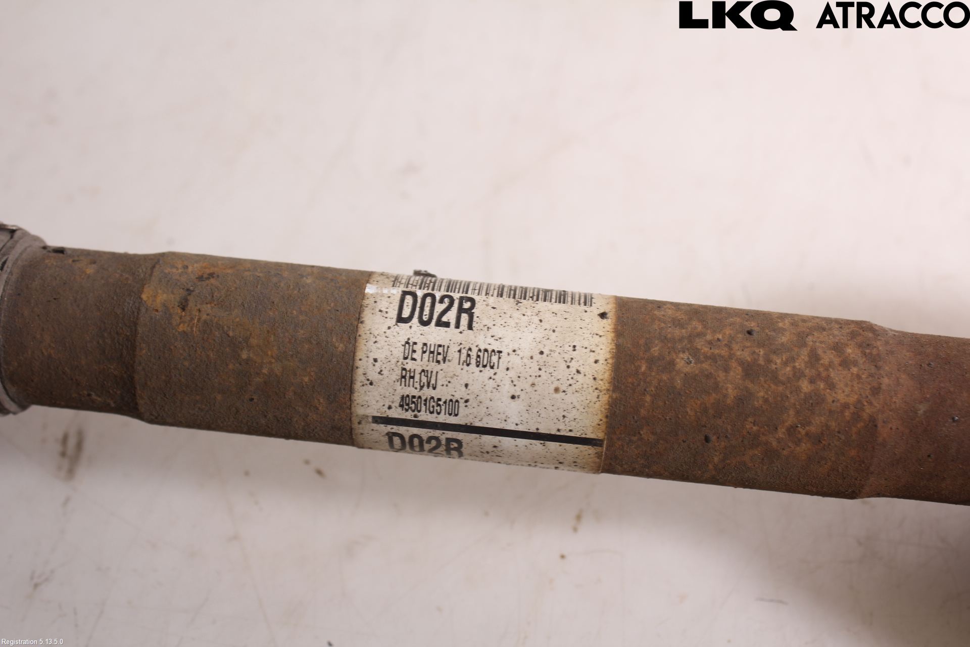 Kia NIRO (DE) 17-22 Drivaxel Fram Höger