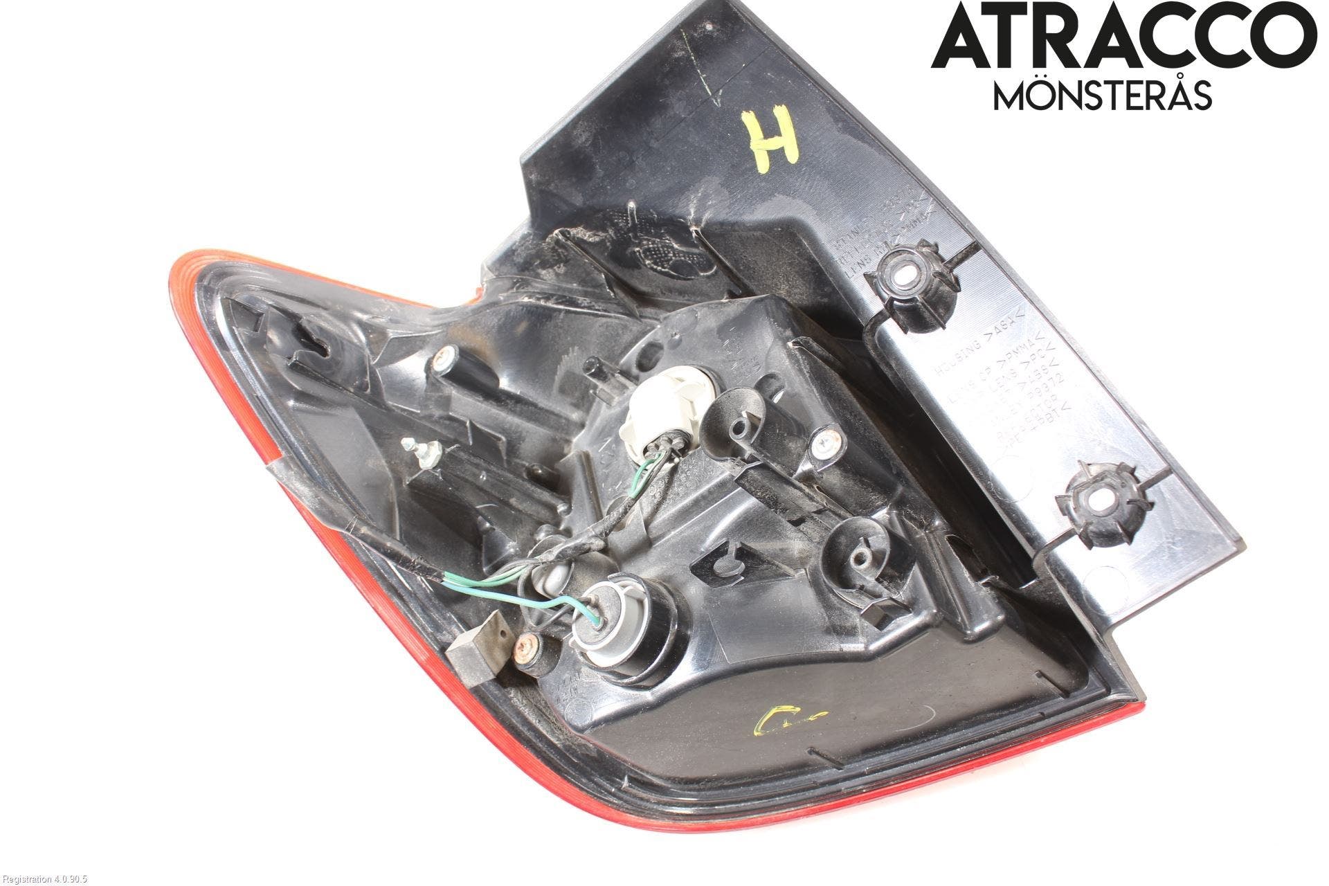 Mitsubishi ASX 10-22 Bakljus Höger