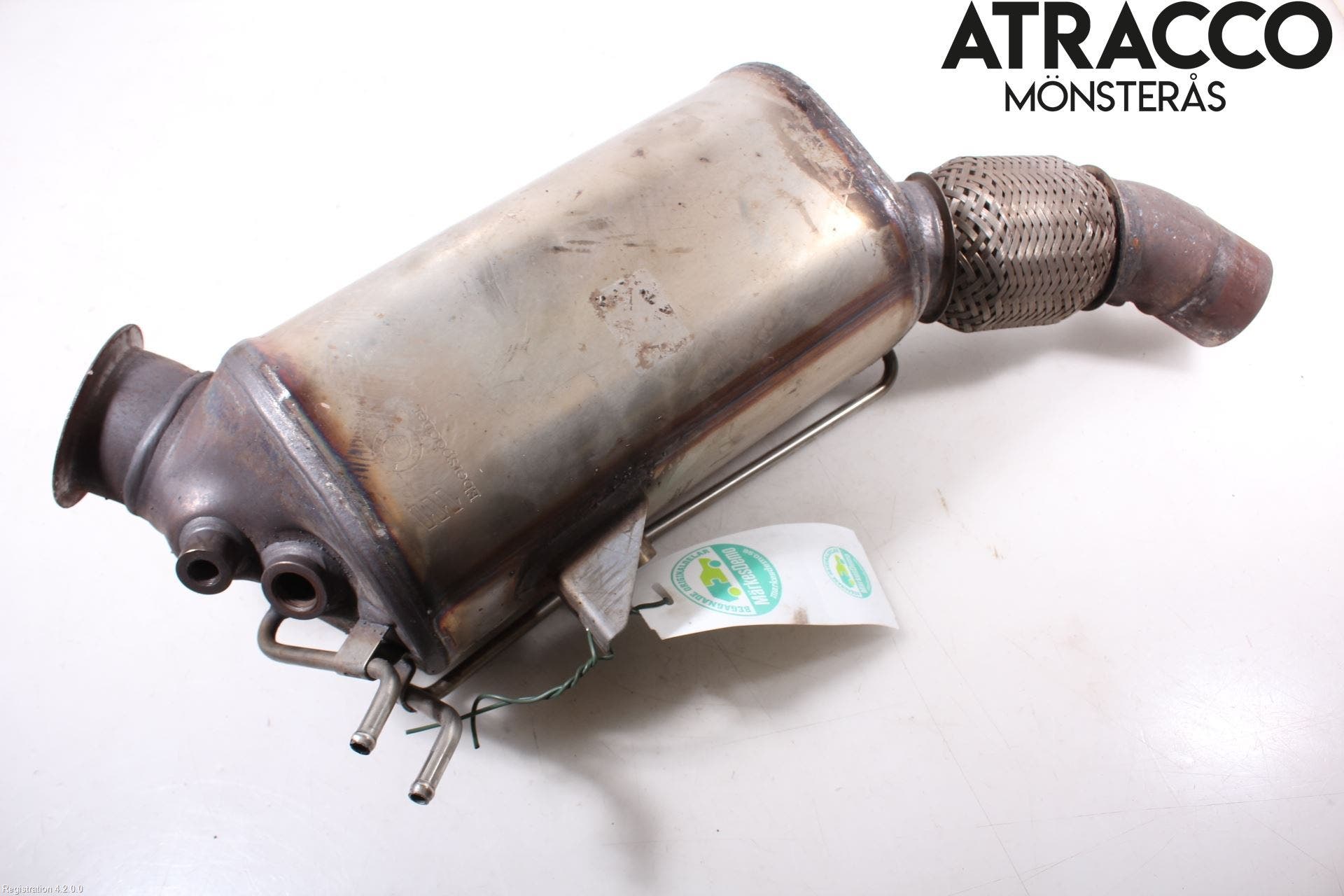 BMW 3 GT F34 13-19 Avgas Partikelfilter