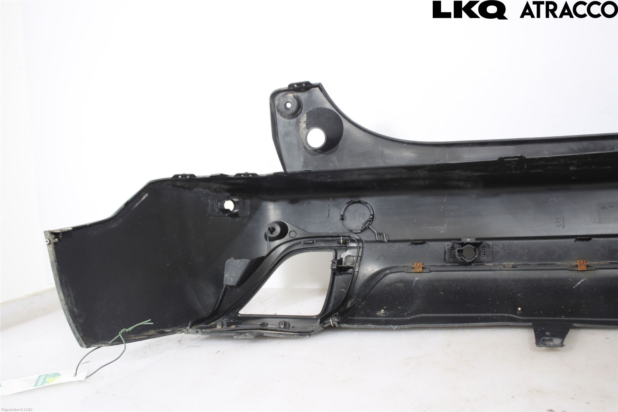 Peugeot 2008 13-20 Stötfångarbeklädnad Bak