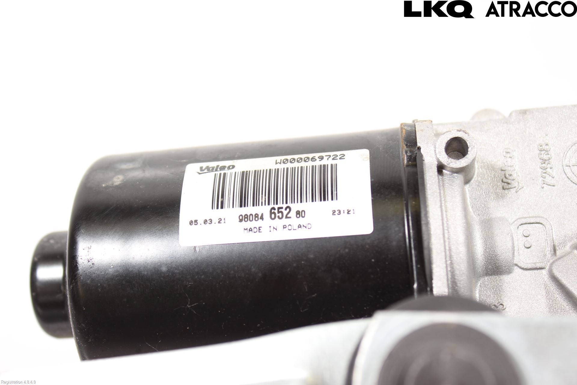 Citroen JUMPY/E-JUMPY 16- Torkarmotor Vindruta