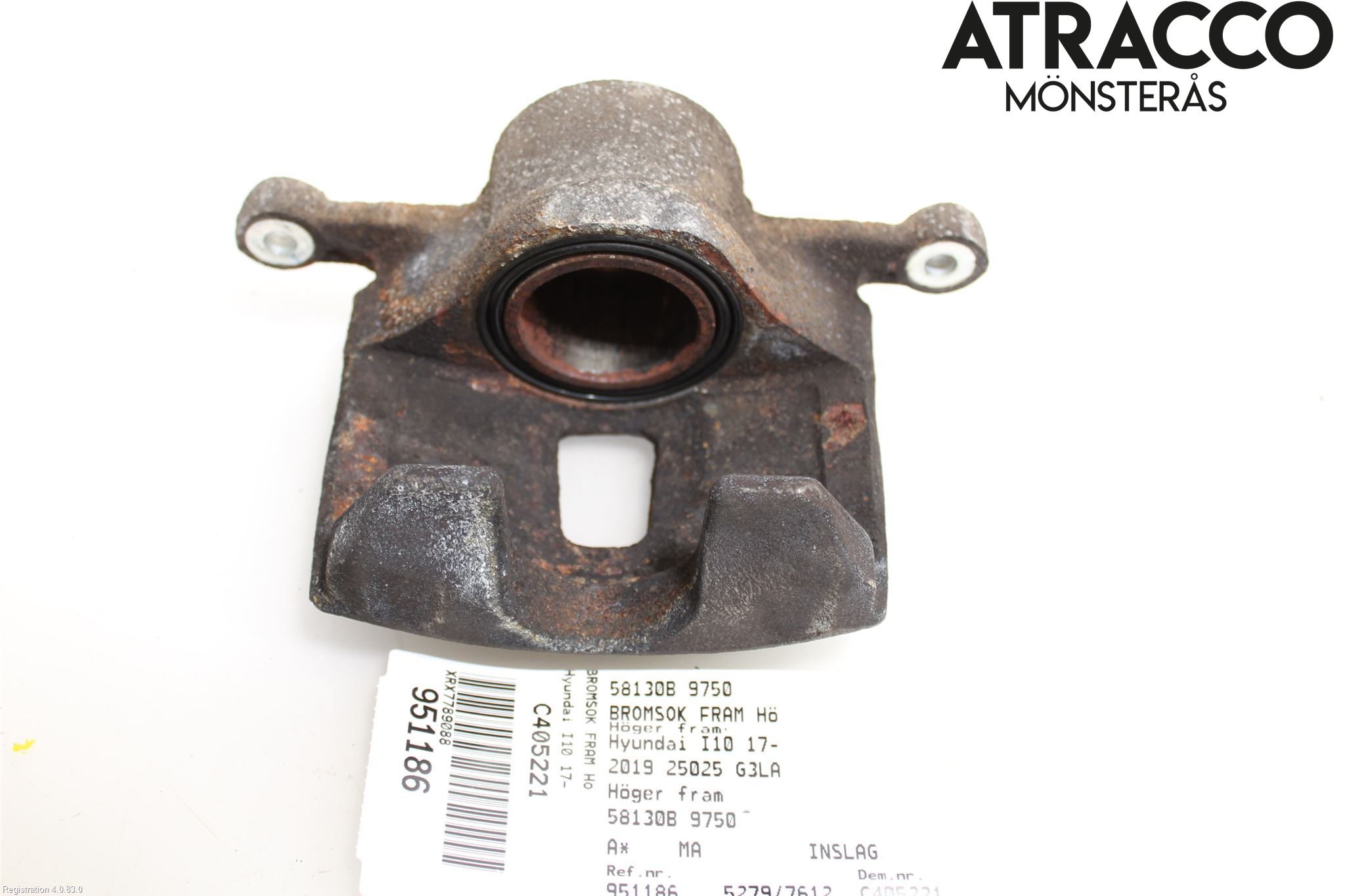 Hyundai i10 BA 17-20 Bromsok Fram Höger