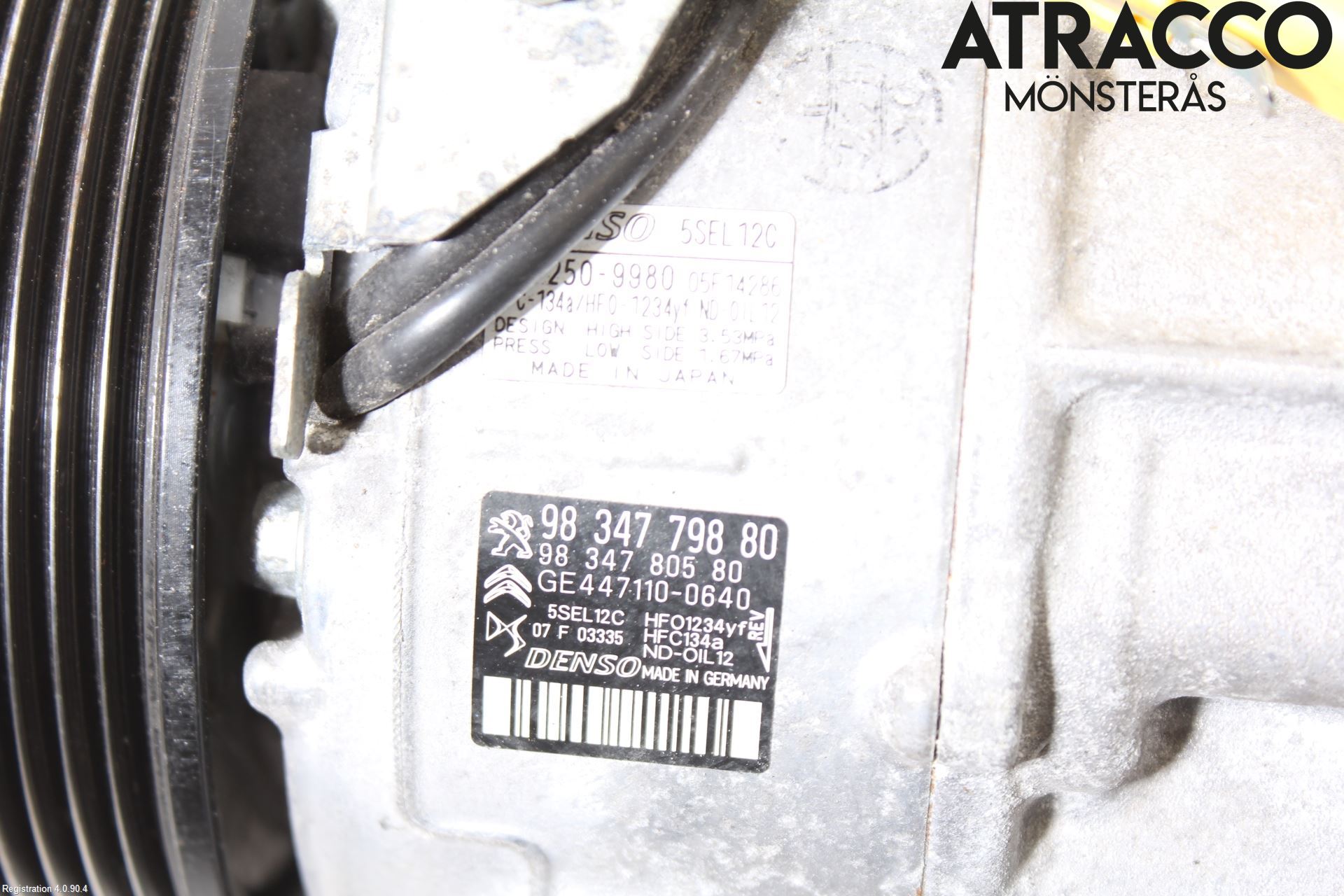 Peugeot 2008/E-2008 20- Ac Kompressor