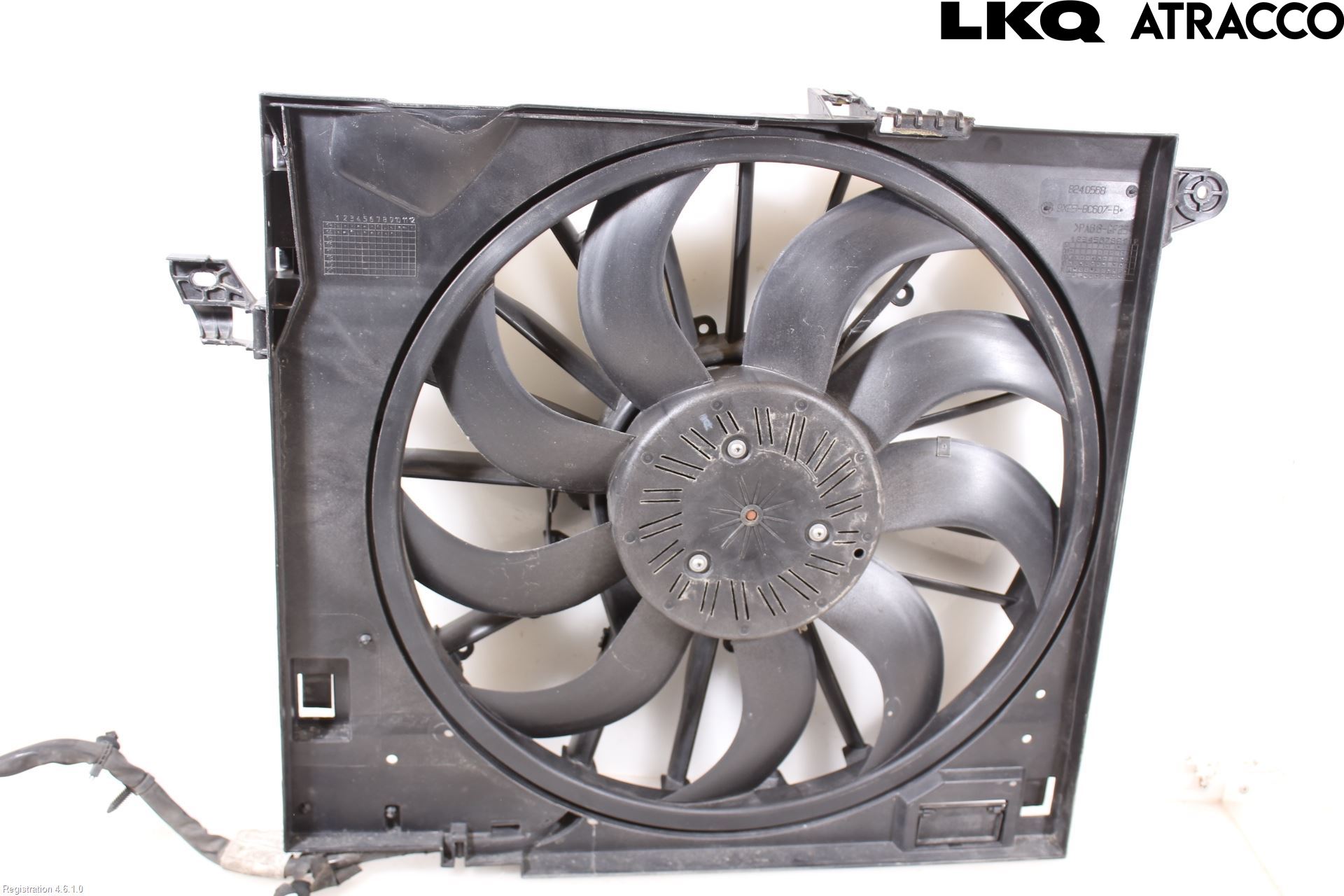 Jaguar XF 08-15 Kylfläkt El