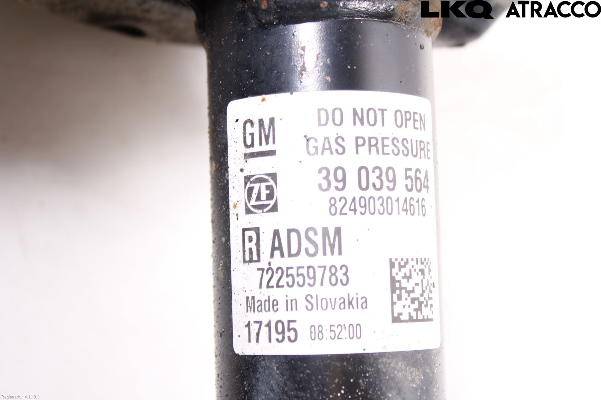 Opel ASTRA K 16-22 Fjäderben Fram Höger