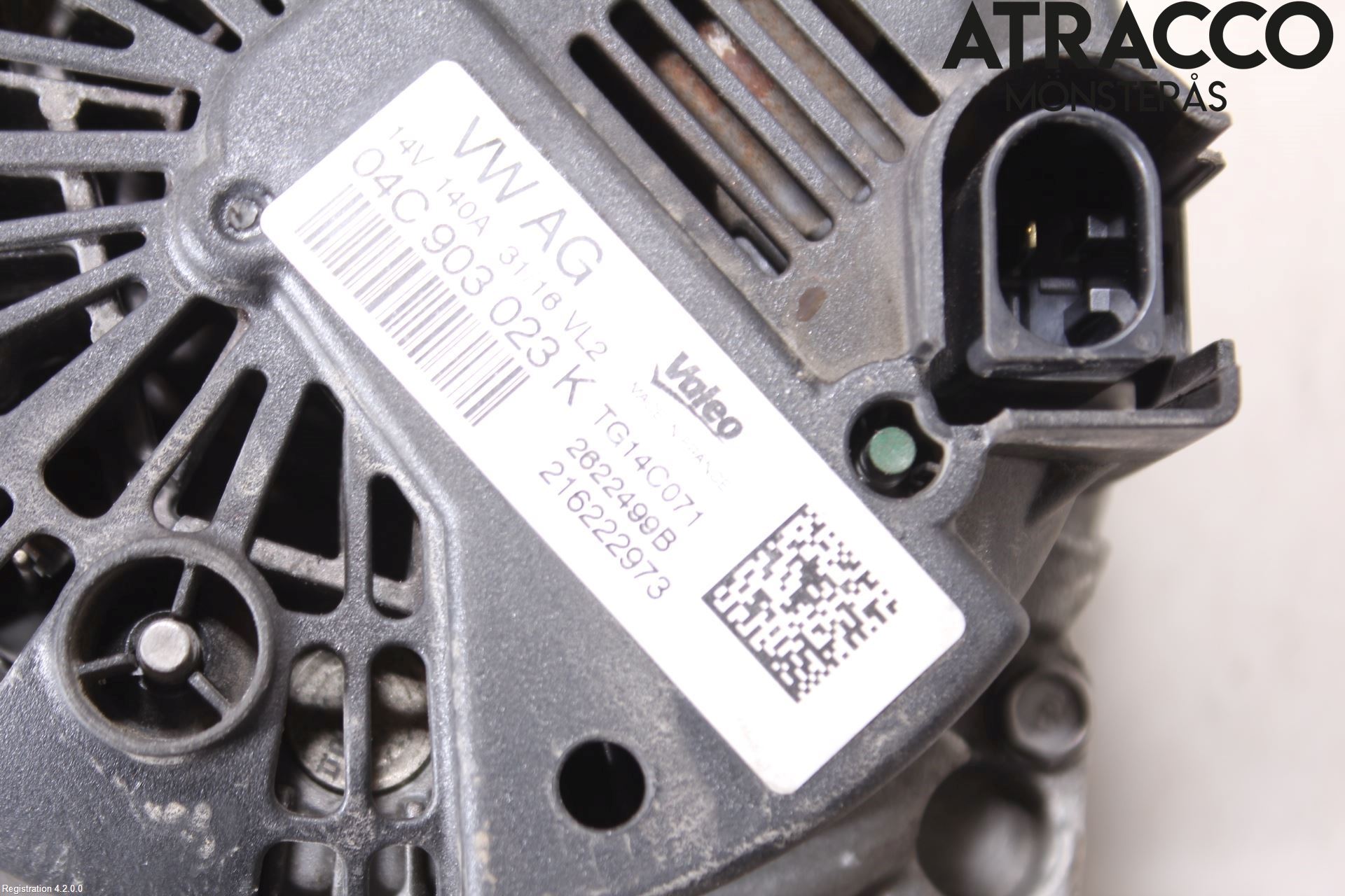 Volkswagen VW GOLF SPORTSVAN 15-20 Generator