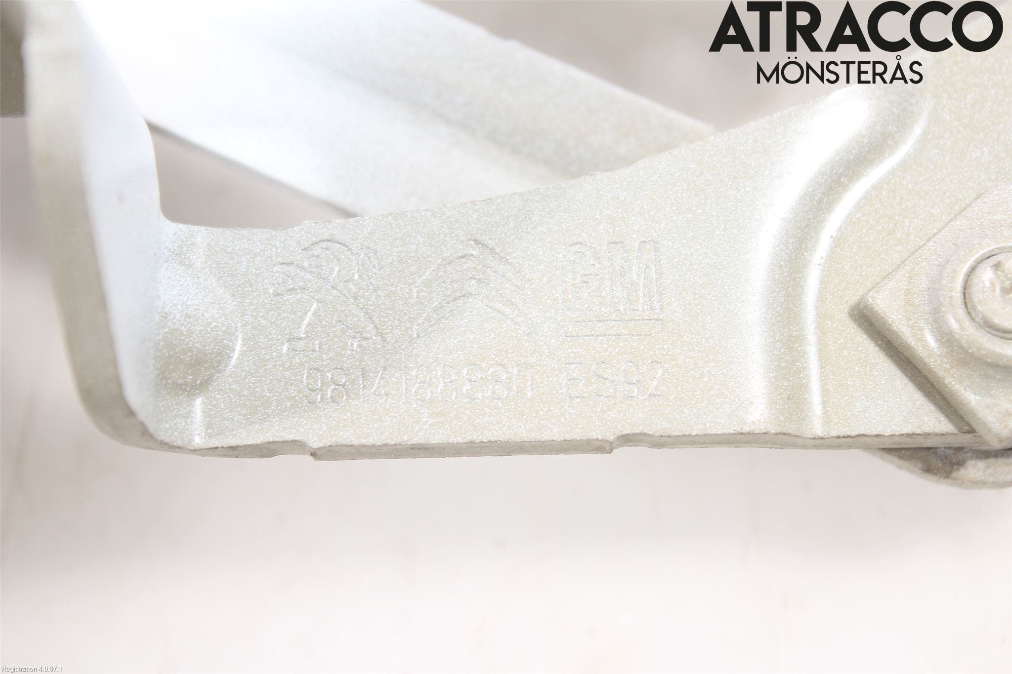 Peugeot 5008 17-24 Huvgångjärn