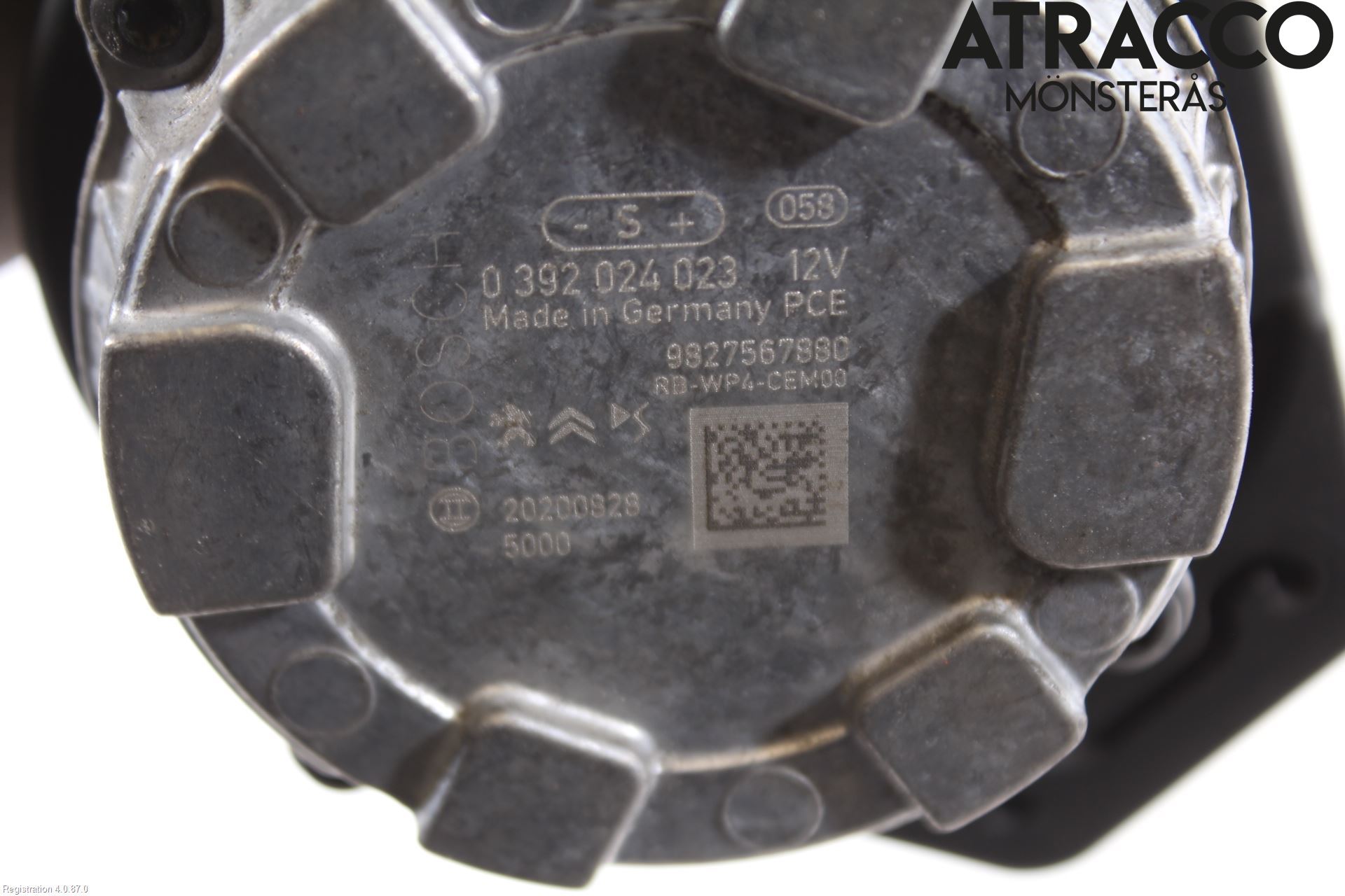 Peugeot 208/E-208 20- Värme Cirkulationspump