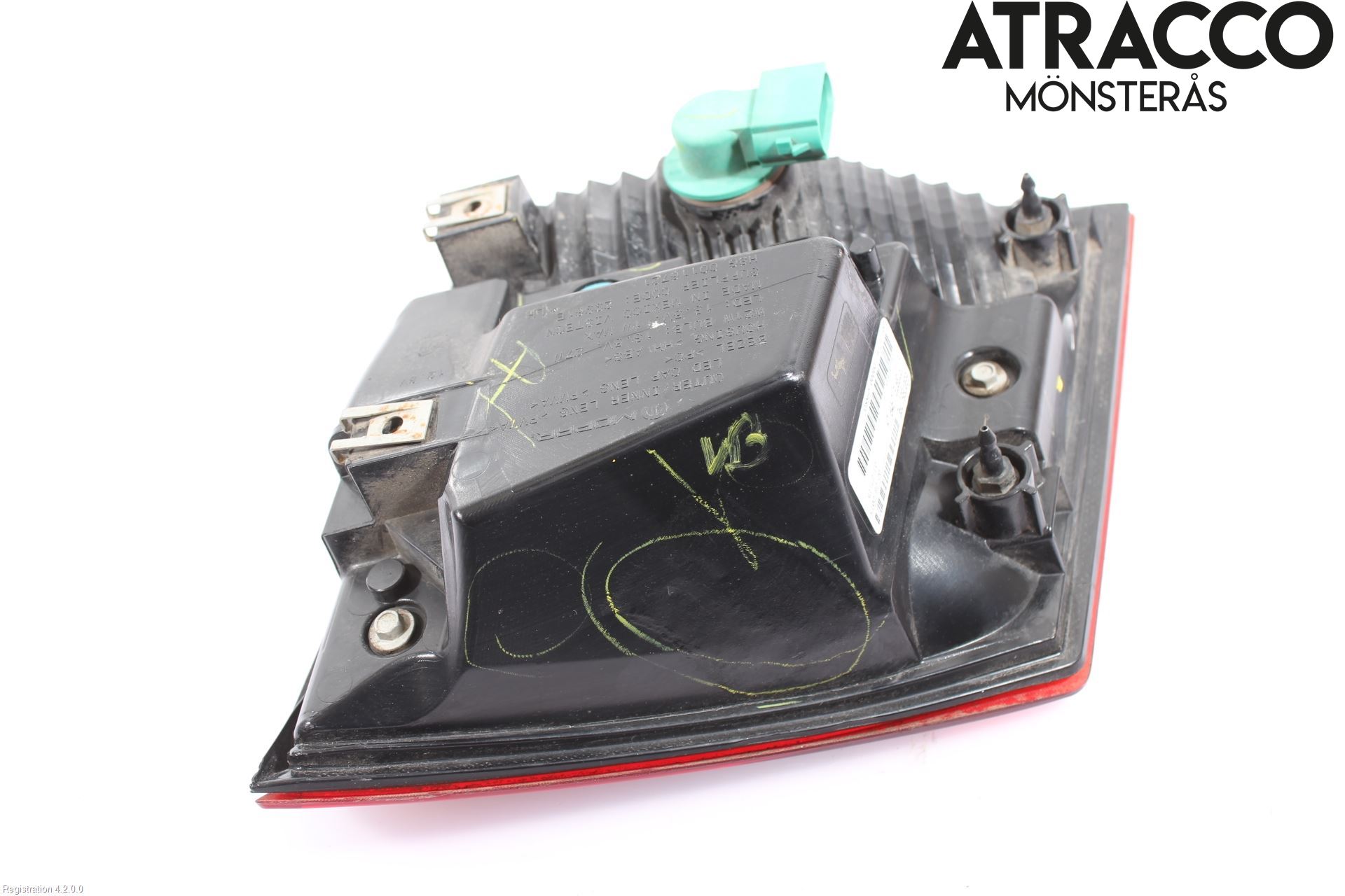 Fiat FREEMONT Bakljus Lucka Vä