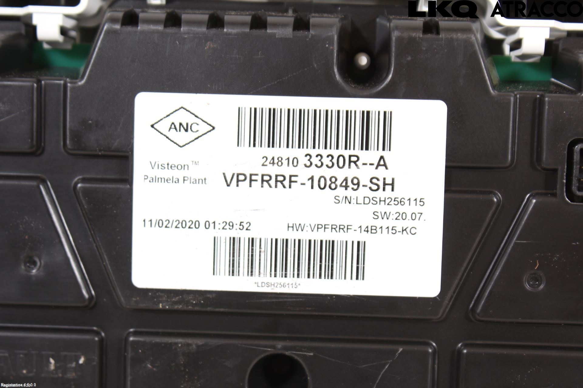 Renault TRAFIC/E-TECH 15- Instrument Komb