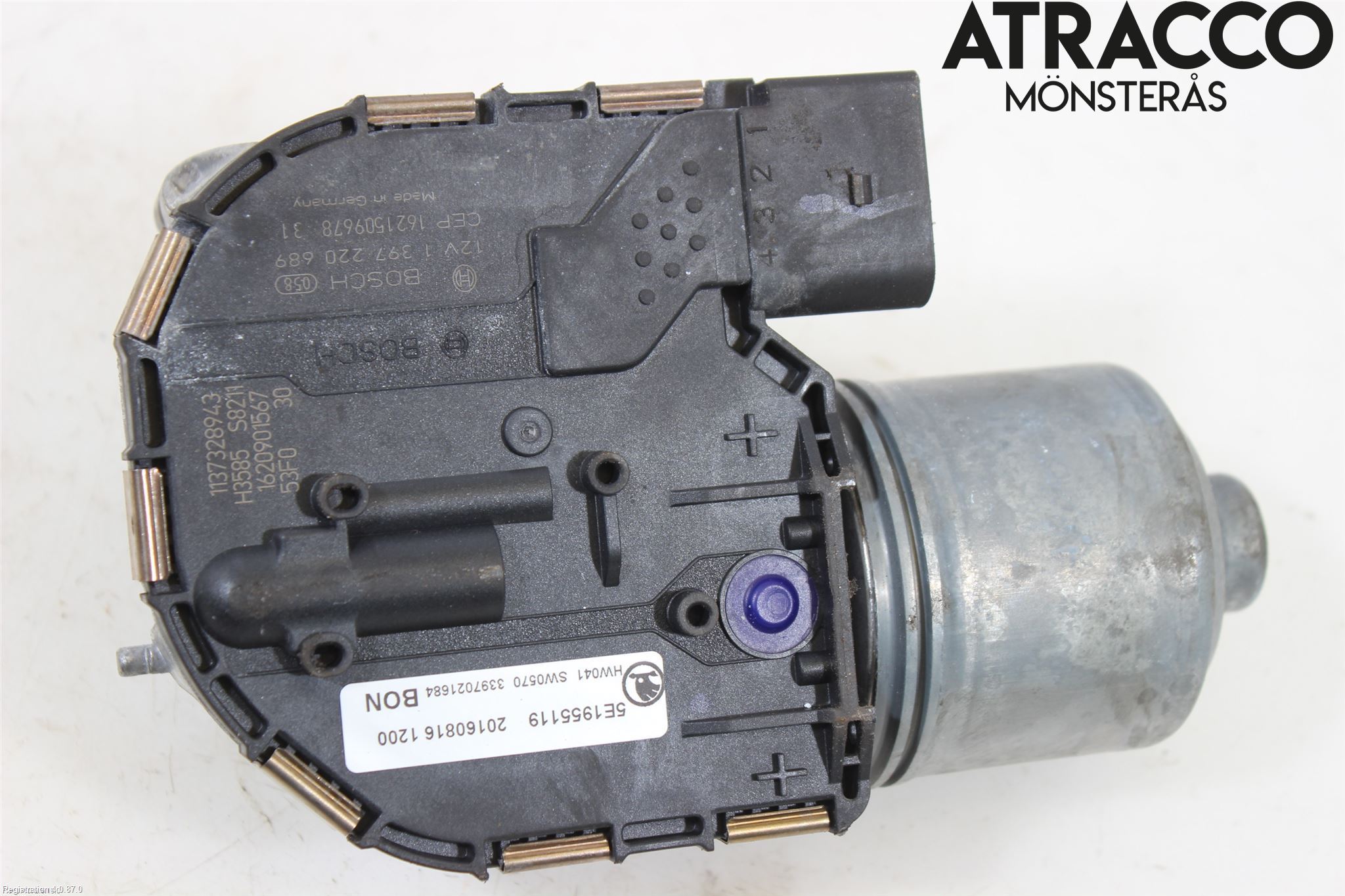 Skoda OCTAVIA (5E) 13-20 Torkarmotor Vindruta