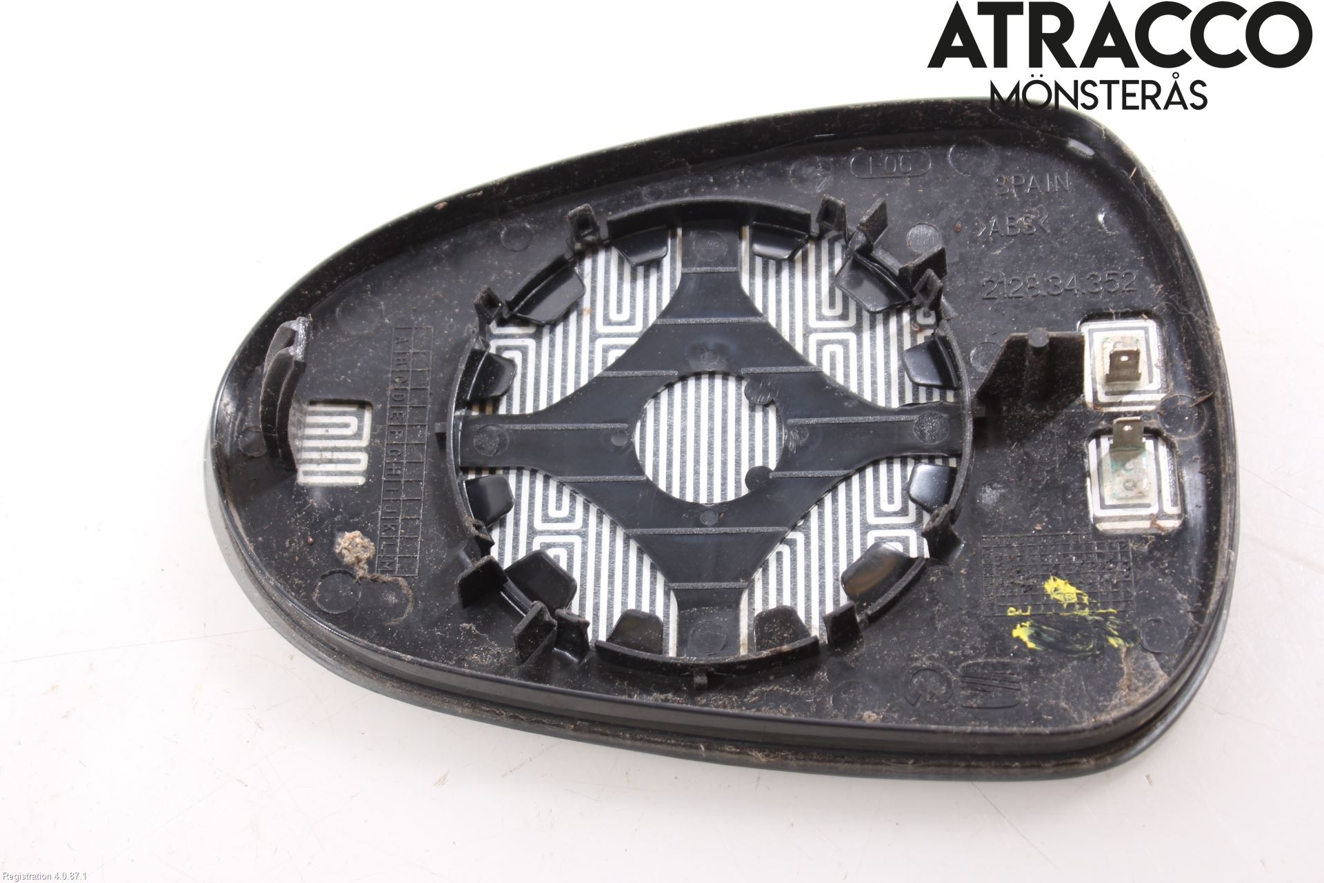 Seat LEON 06-12 Spegelglas Hö