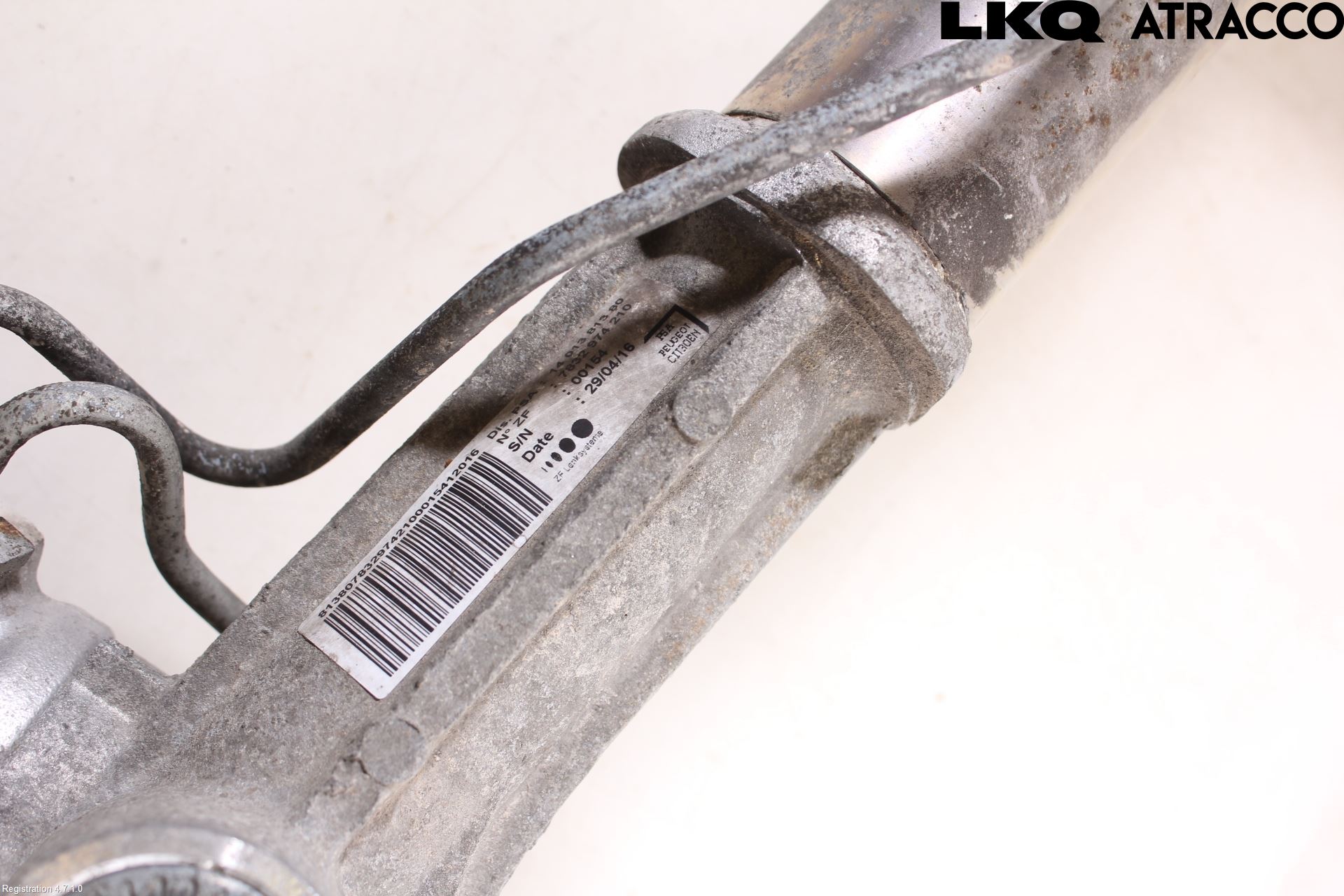 Fiat SCUDO 07-16 Styrväxel Servo -Snäcka