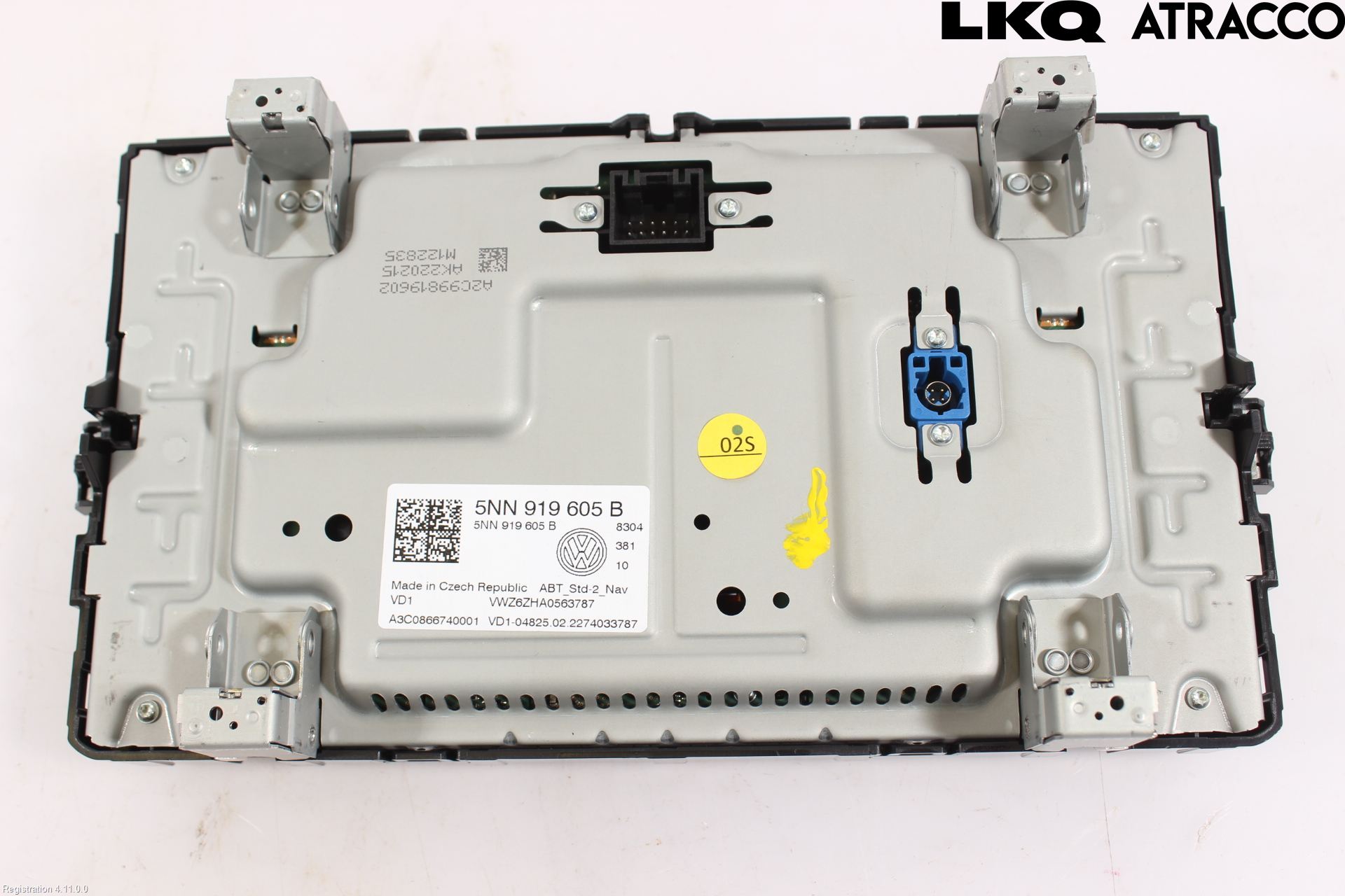 Volkswagen VW PASSAT 15-19 Multifunktionsdisplay