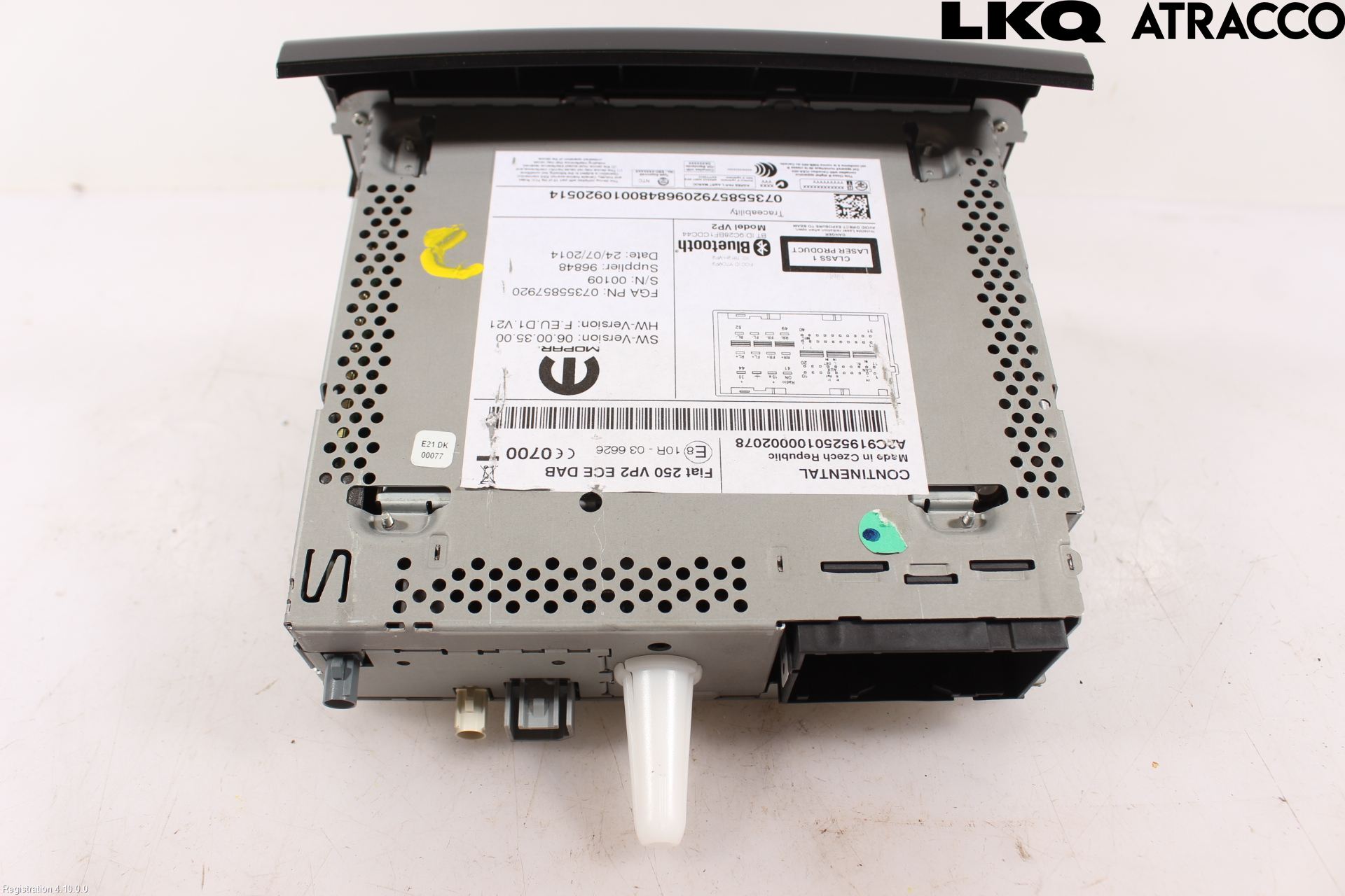 Citroen JUMPER/E-JUMPER 14- Cd Radio - Multimediapanel