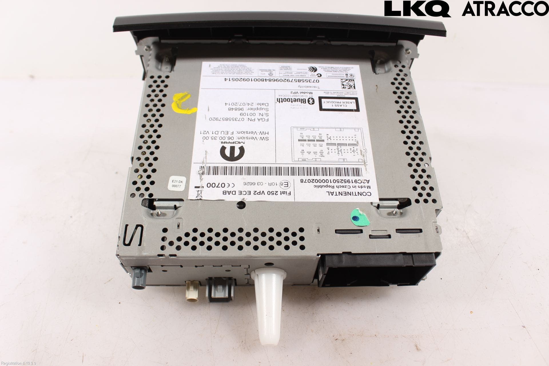 Citroen JUMPER/E-JUMPER 14- Cd Radio - Multimediapanel