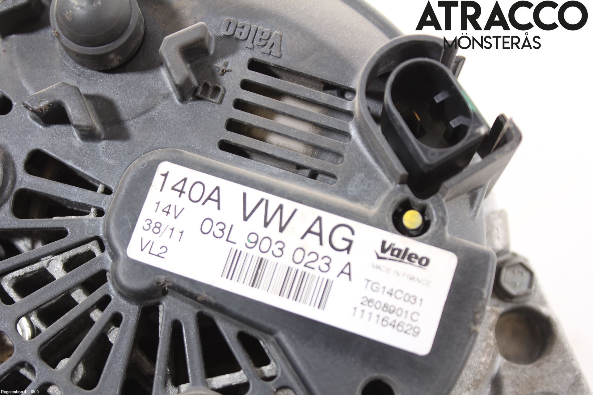 Volkswagen VW GOLF VI 09-13 Generator