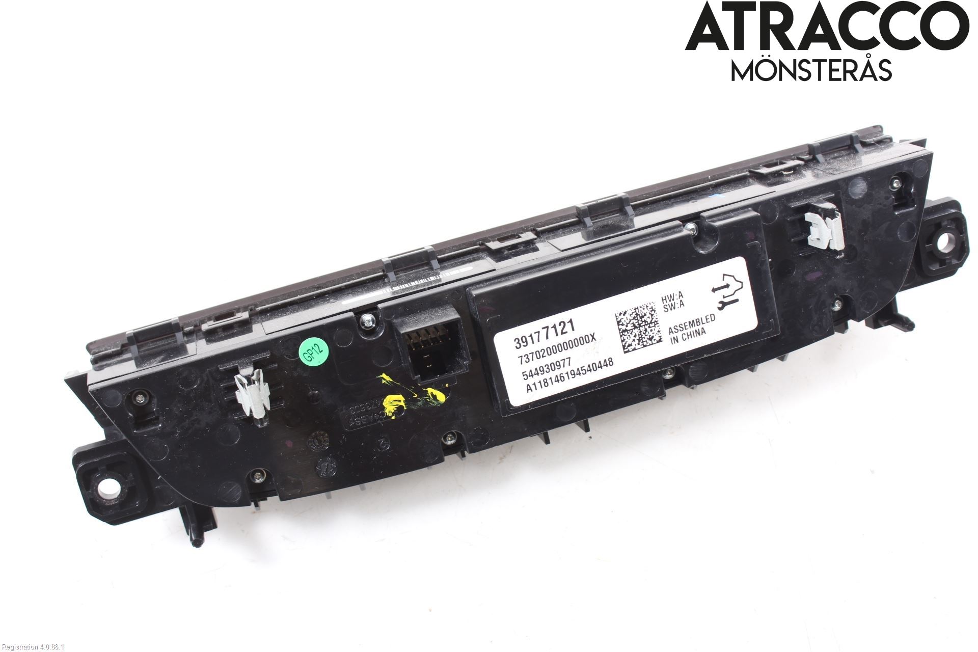 Opel INSIGNIA 17- Ac Styrenhet Ac Manöveren