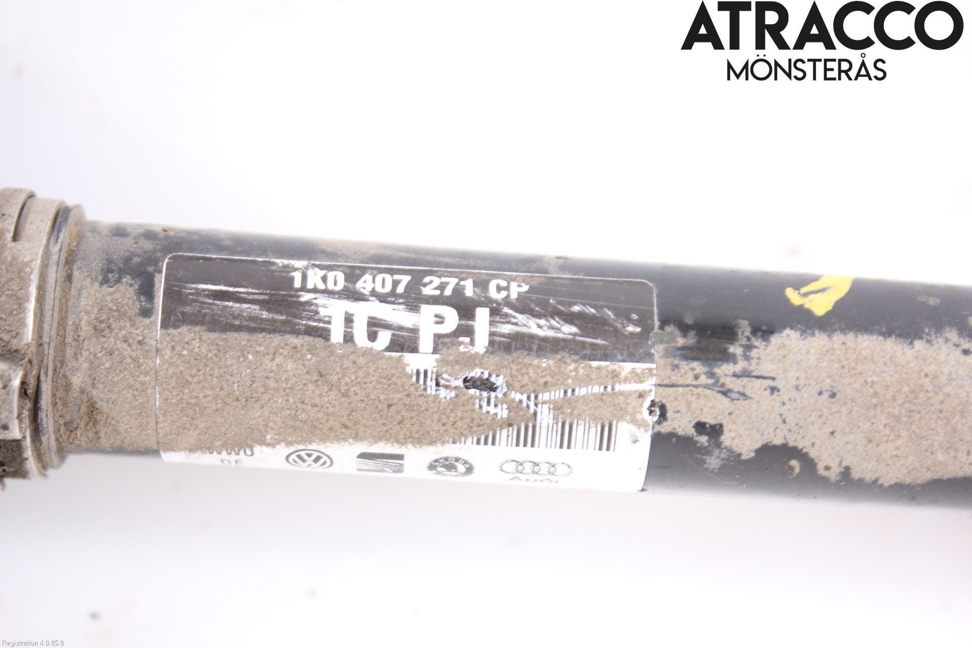 Volkswagen VW GOLF PLUS/CROSS GOLF 04-14 Drivaxel Fram Vänster