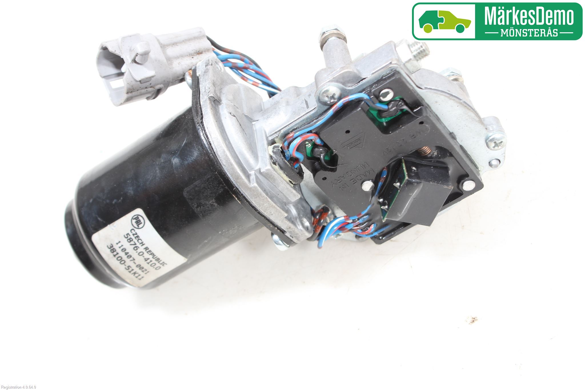 Suzuki SPLASH Torkarmotor Vindruta