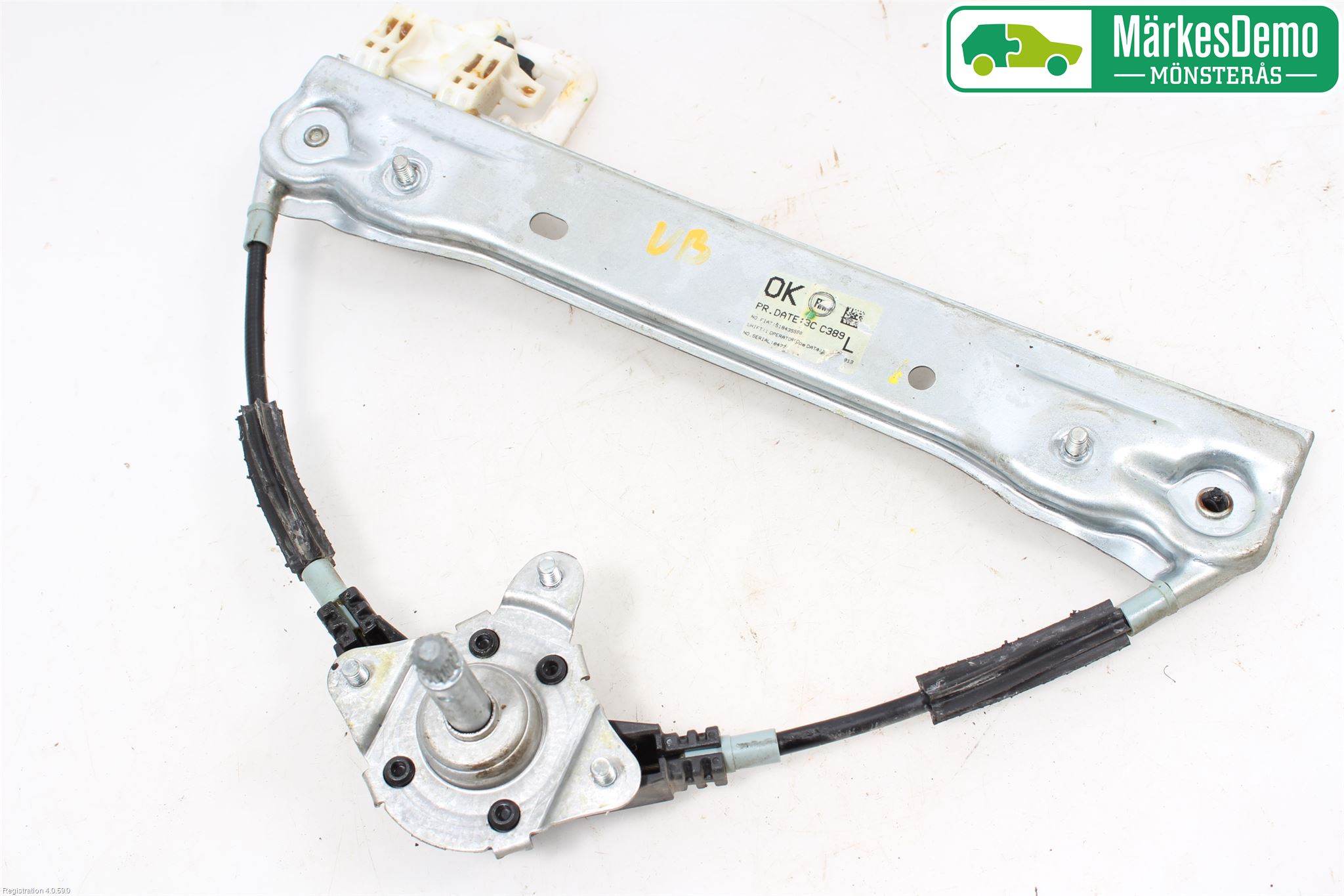 Fiat PANDA 12- Fönsterhissmekanism