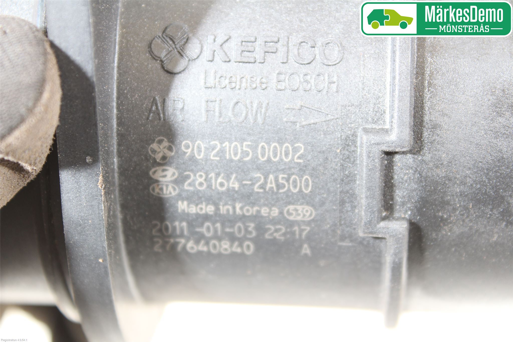 Kia CEED 06-12 Injluftmassamätare