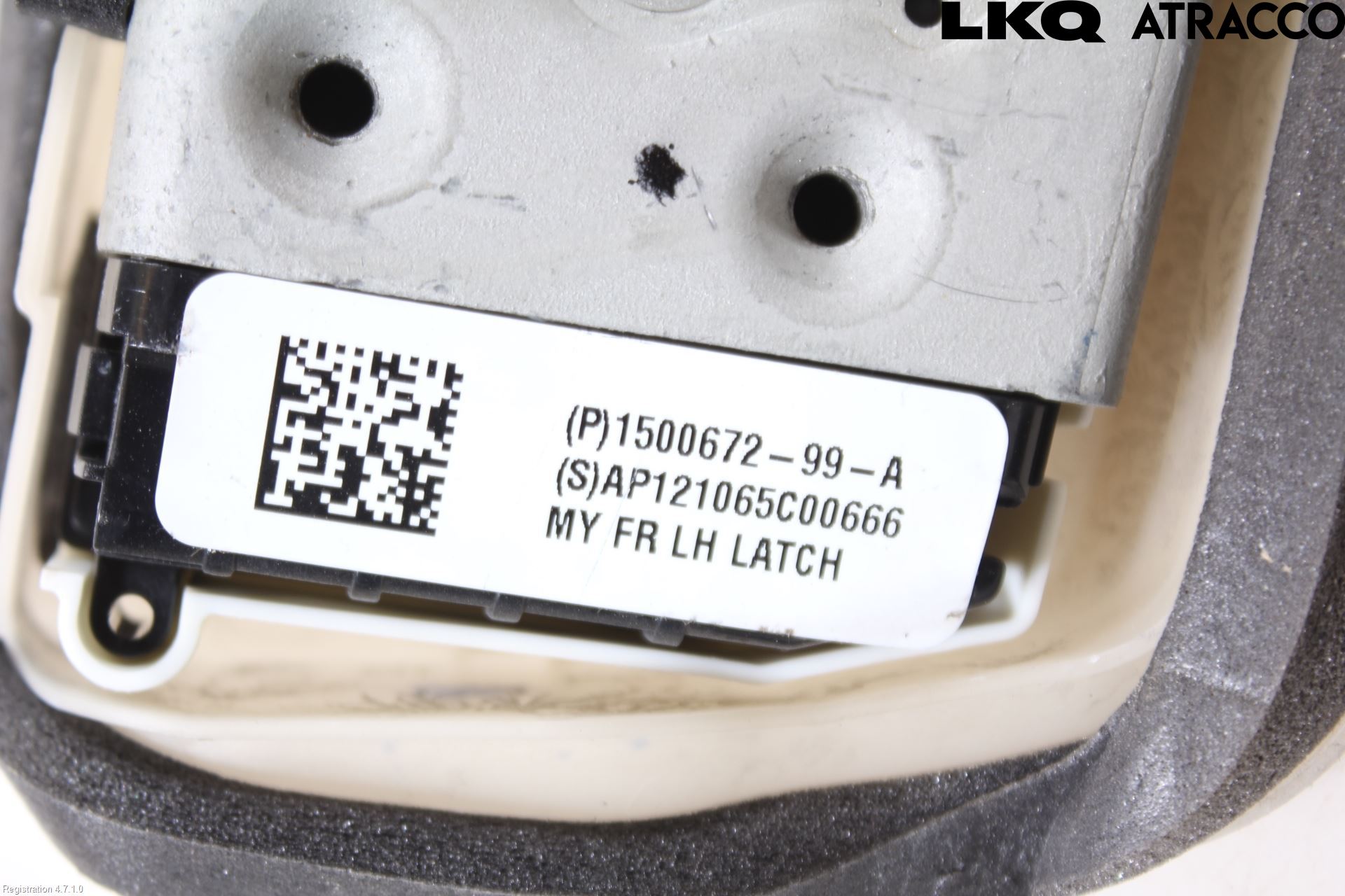 Tesla MODEL 3 17- Låskista-Dörrlås