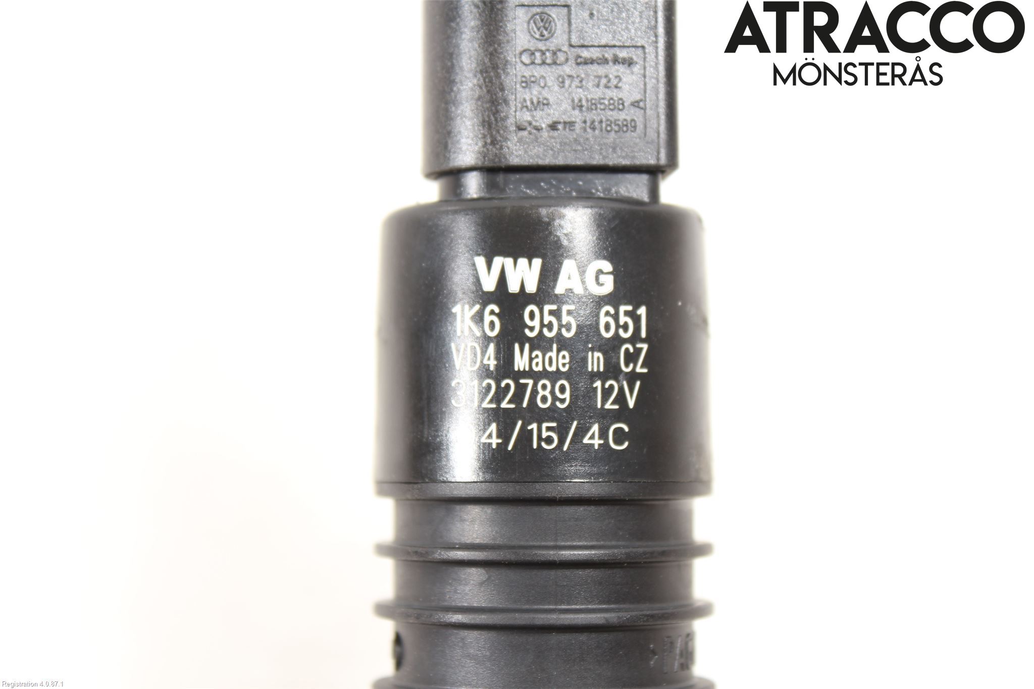Volkswagen VW PASSAT 15-19 Spolarpump Vindruta