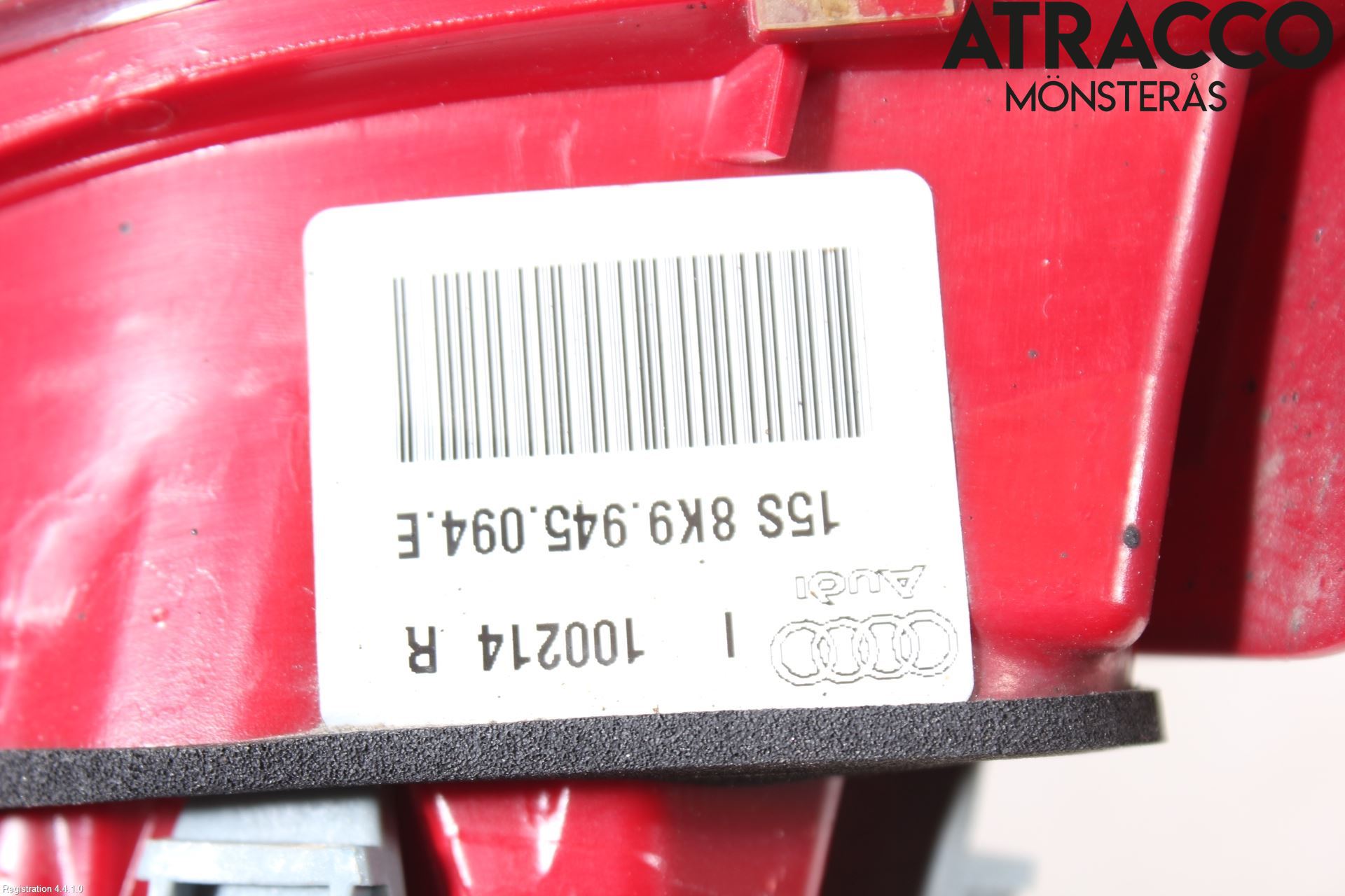 Audi A4 12-15 Bakljus Lucka Hö